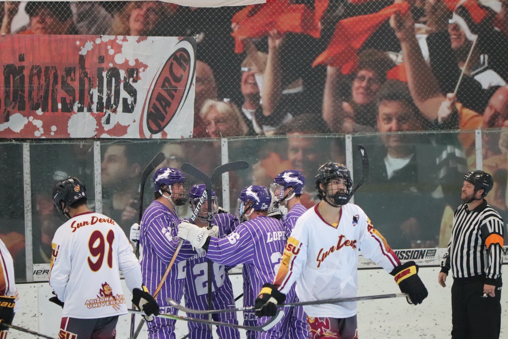 GCU Roller Celebration vs. ASU