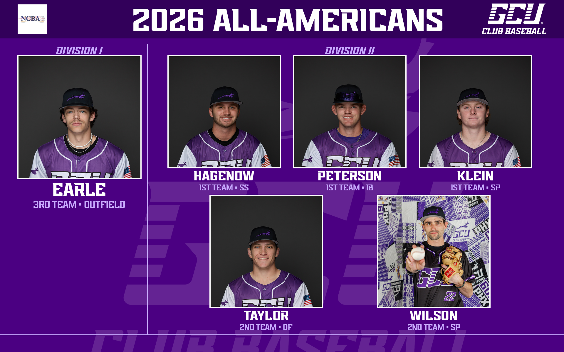 GCU Club Baseball 2026 All-American Collage 1 6-30-26