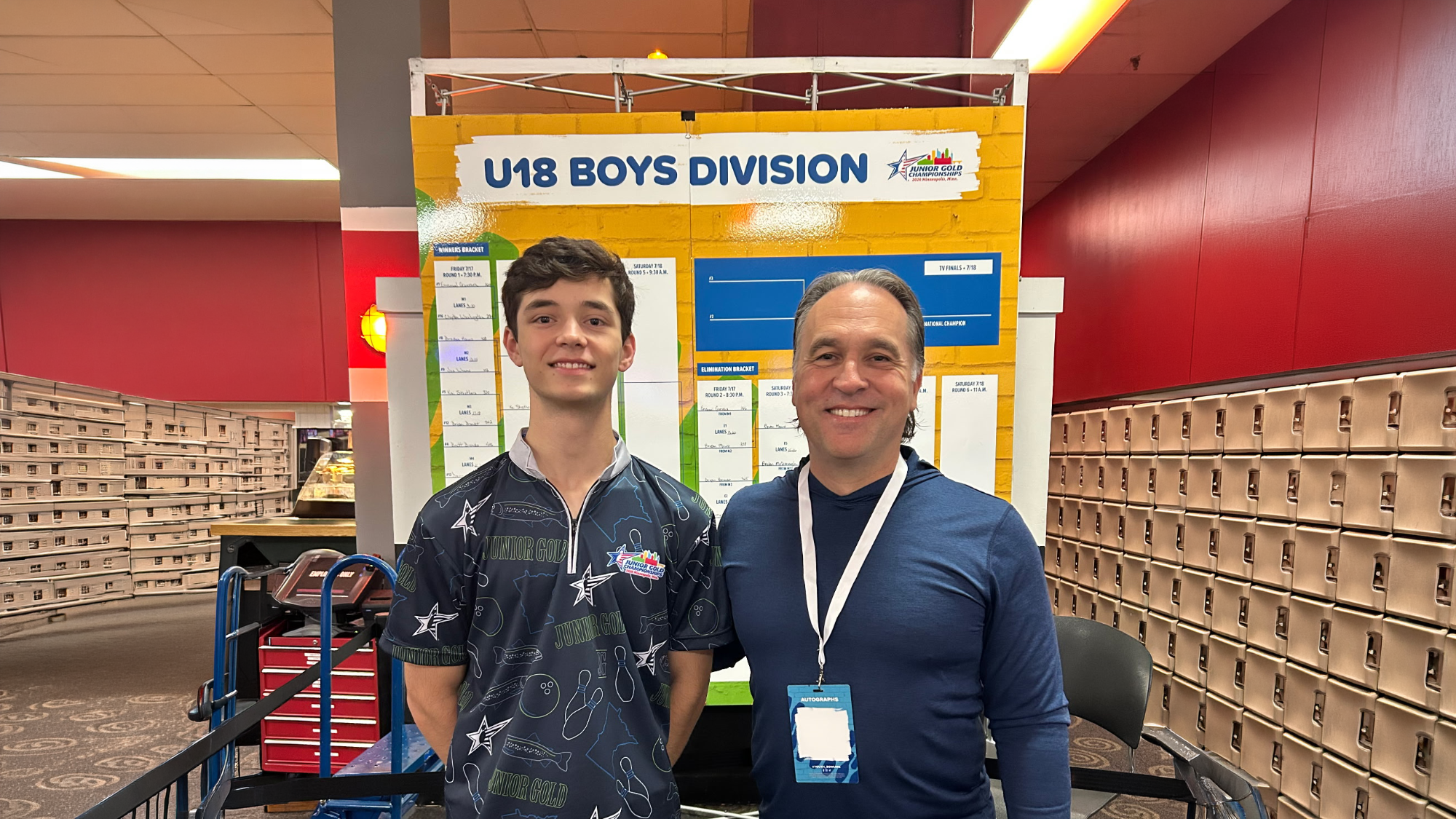 Braden Mauro at USBC Junior Golds 7-19-26