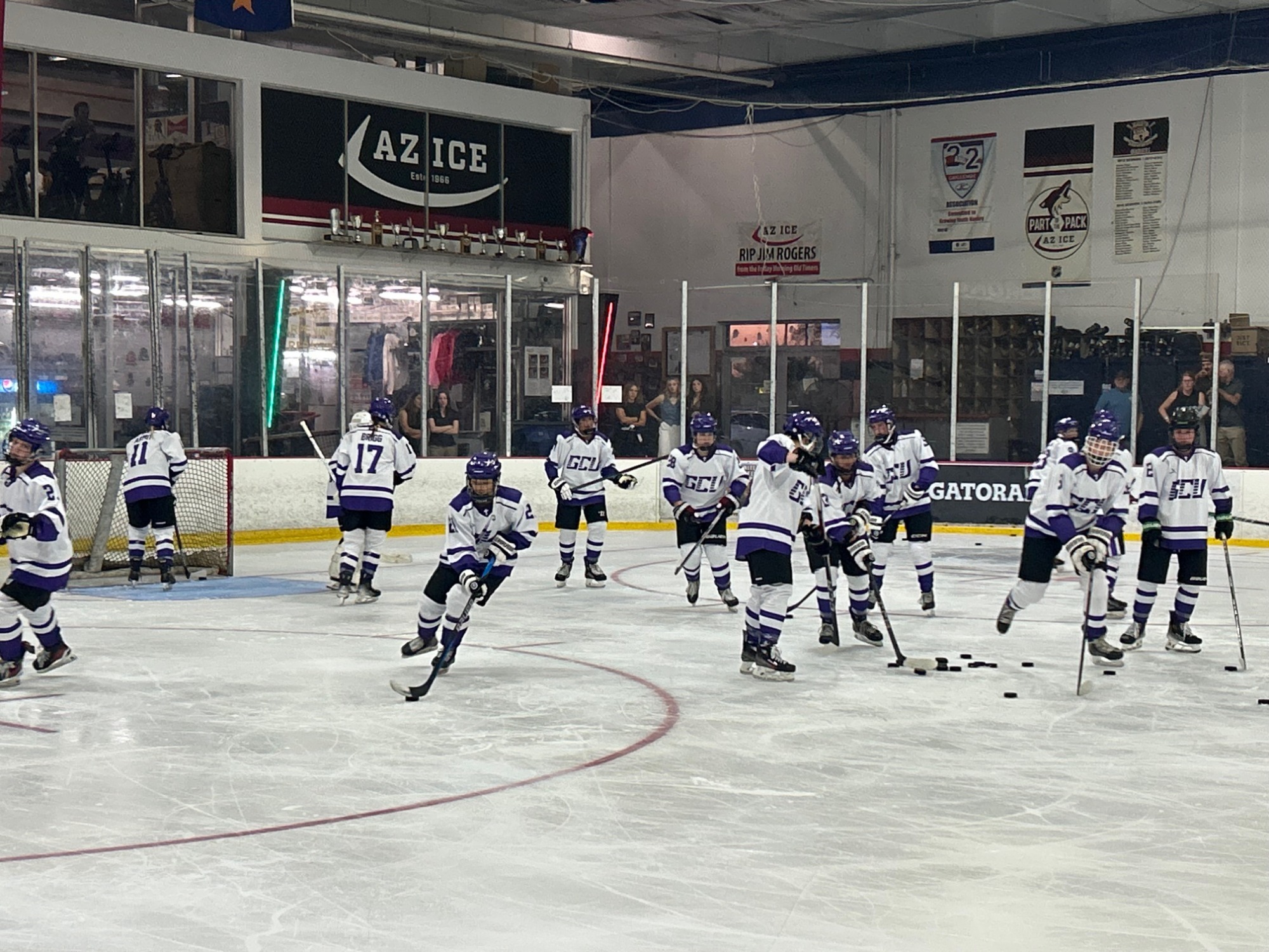 GCU WHKY Pregame Skate vs. Wyoming 9-19-25