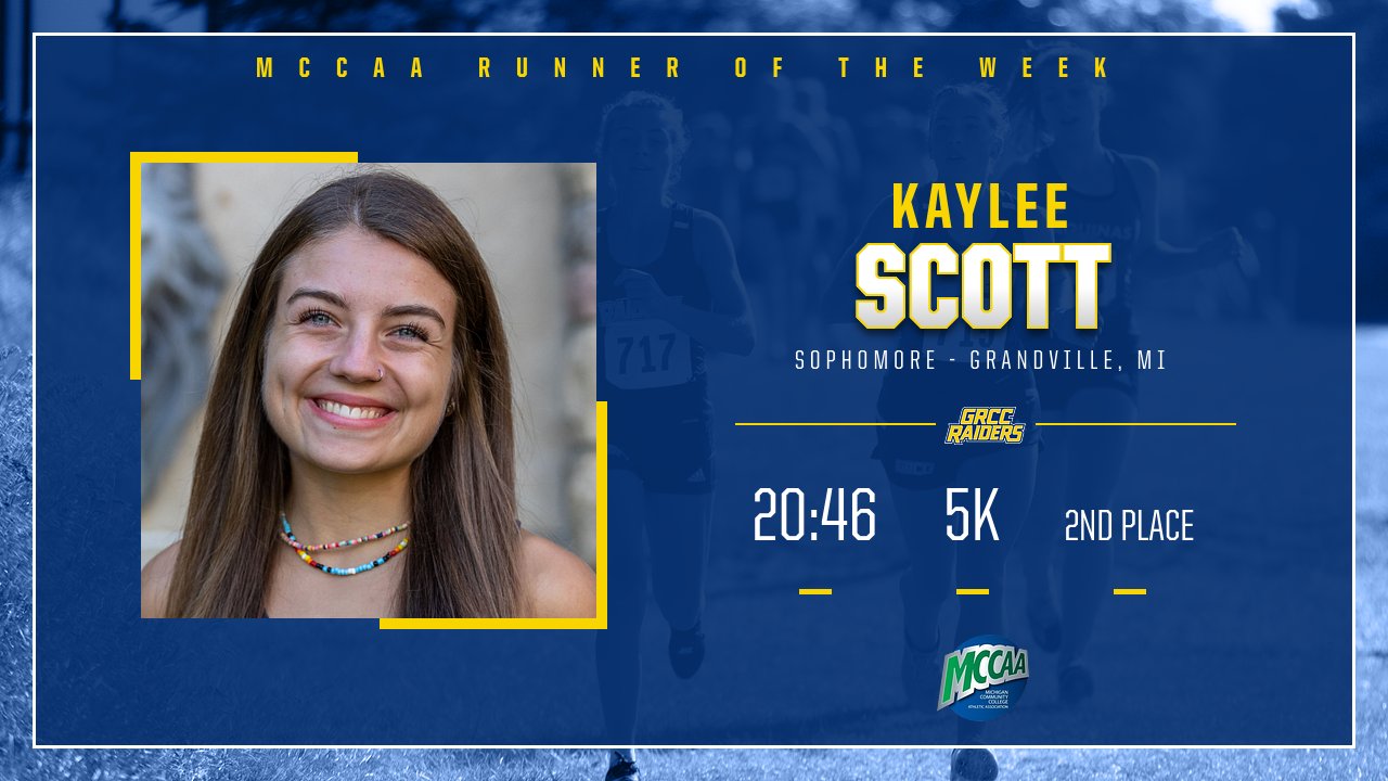 Kaylee runner of the week