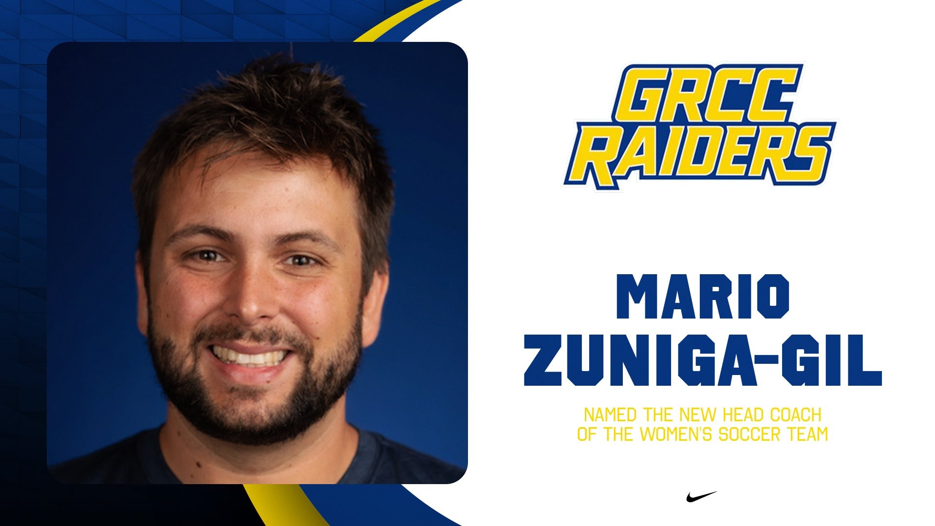 Mario named new soccer coach