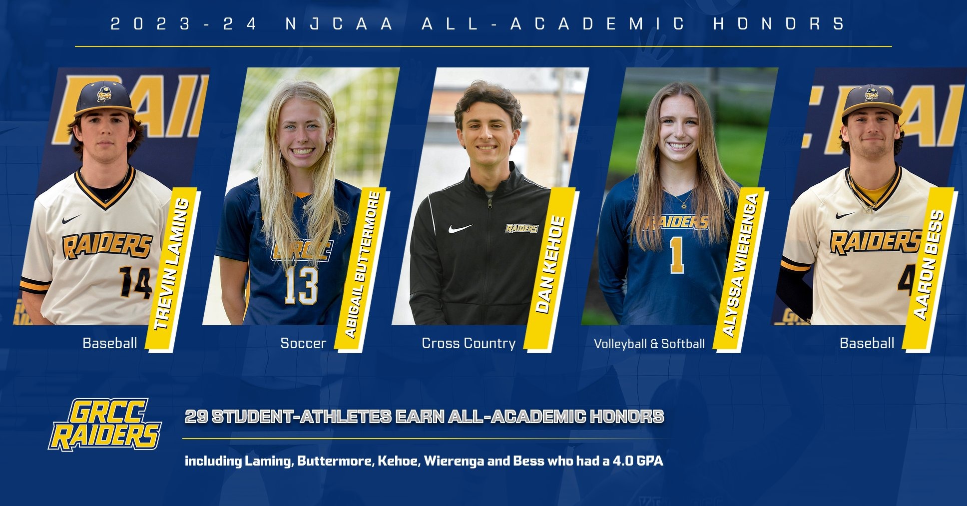 2023-24 NJCAA All-Academic Honors