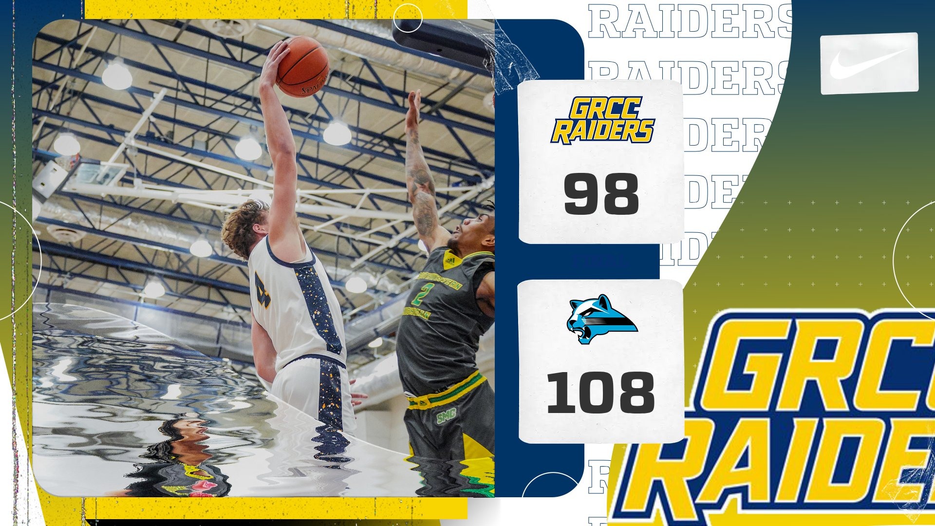 grcc men fall to kvcc 108 98