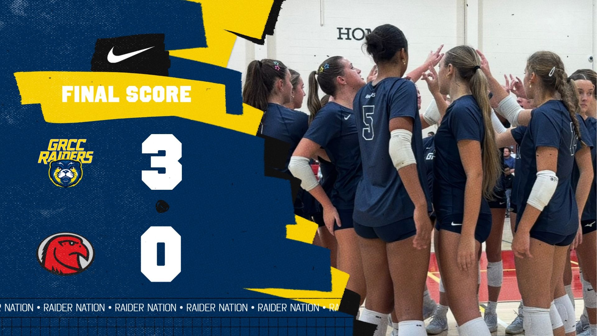 grcc vb over lmc 3-0