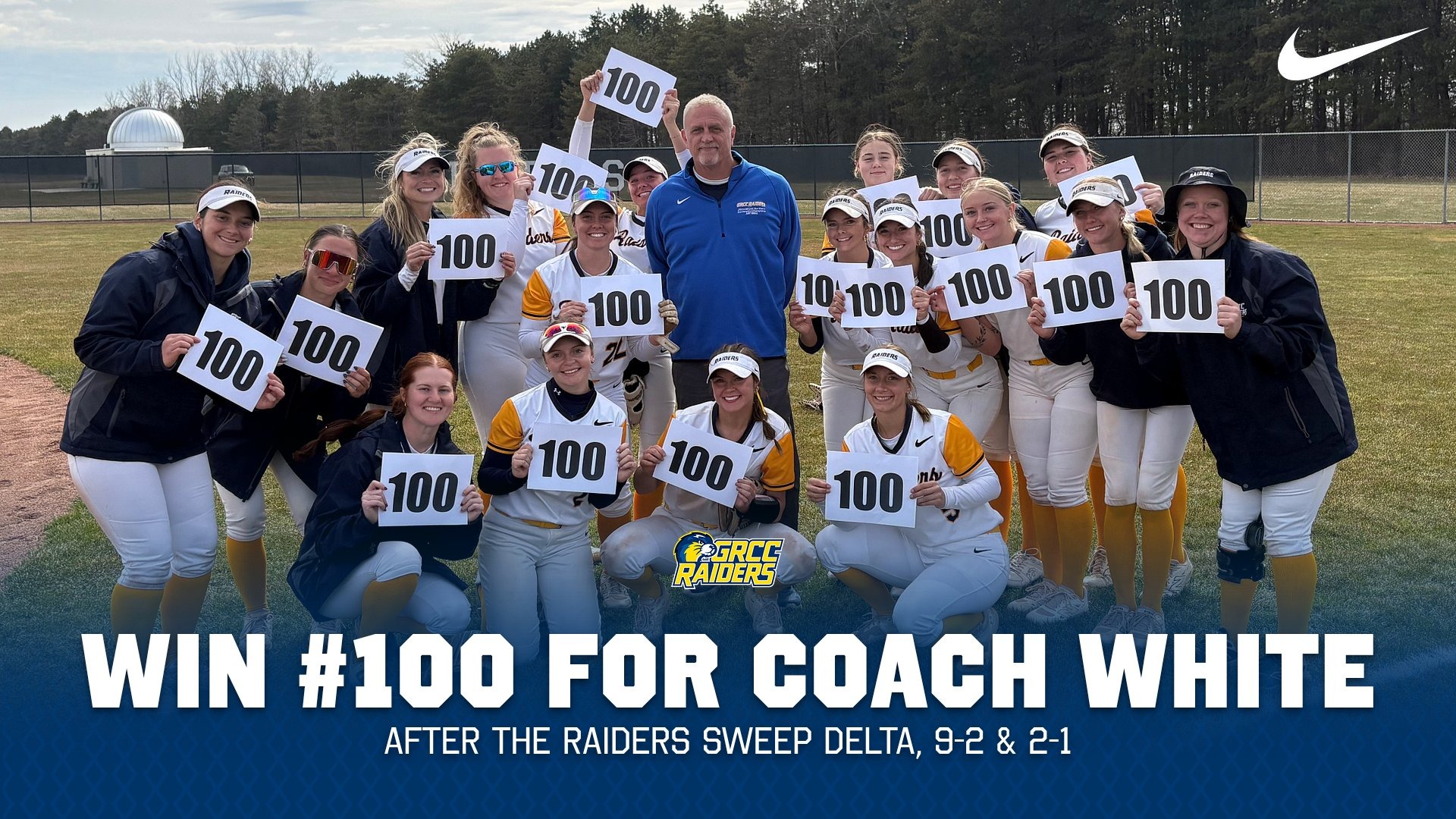 chuck white 100 wins