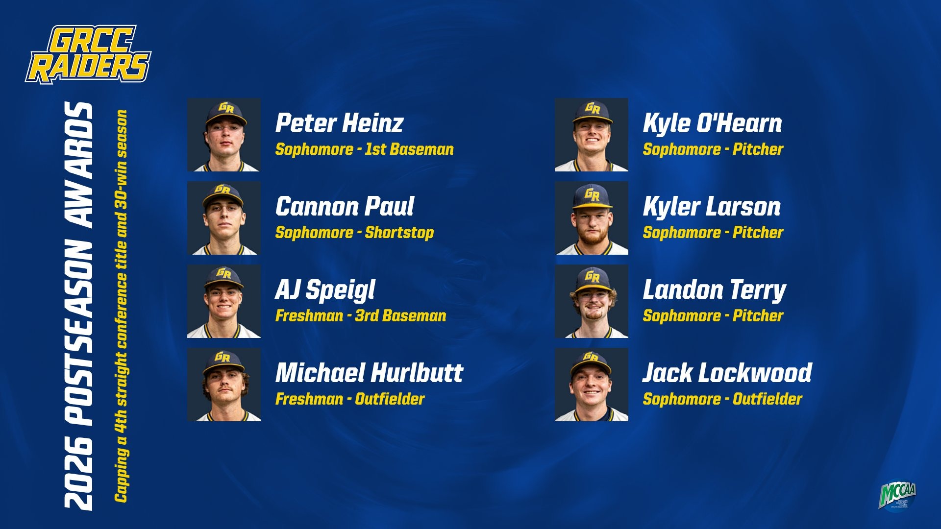2026 baseball postseason awards