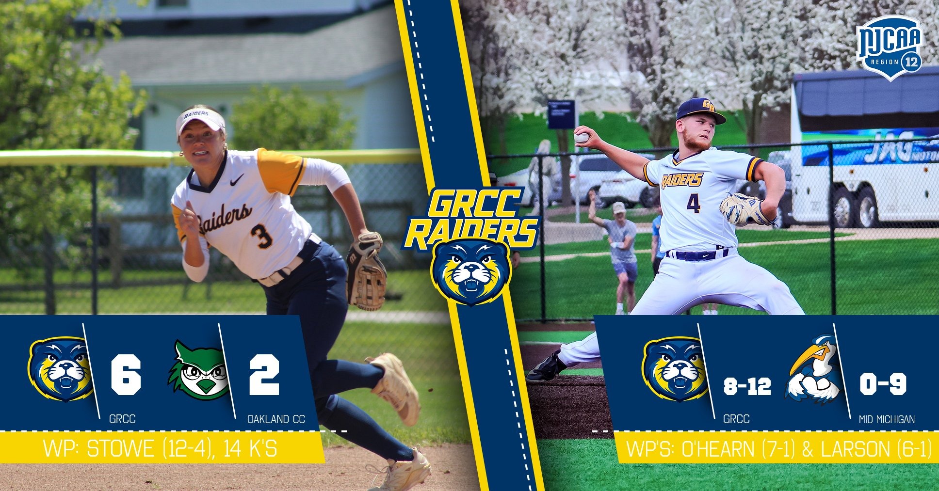 5-7-26 grcc baseball and softball wins