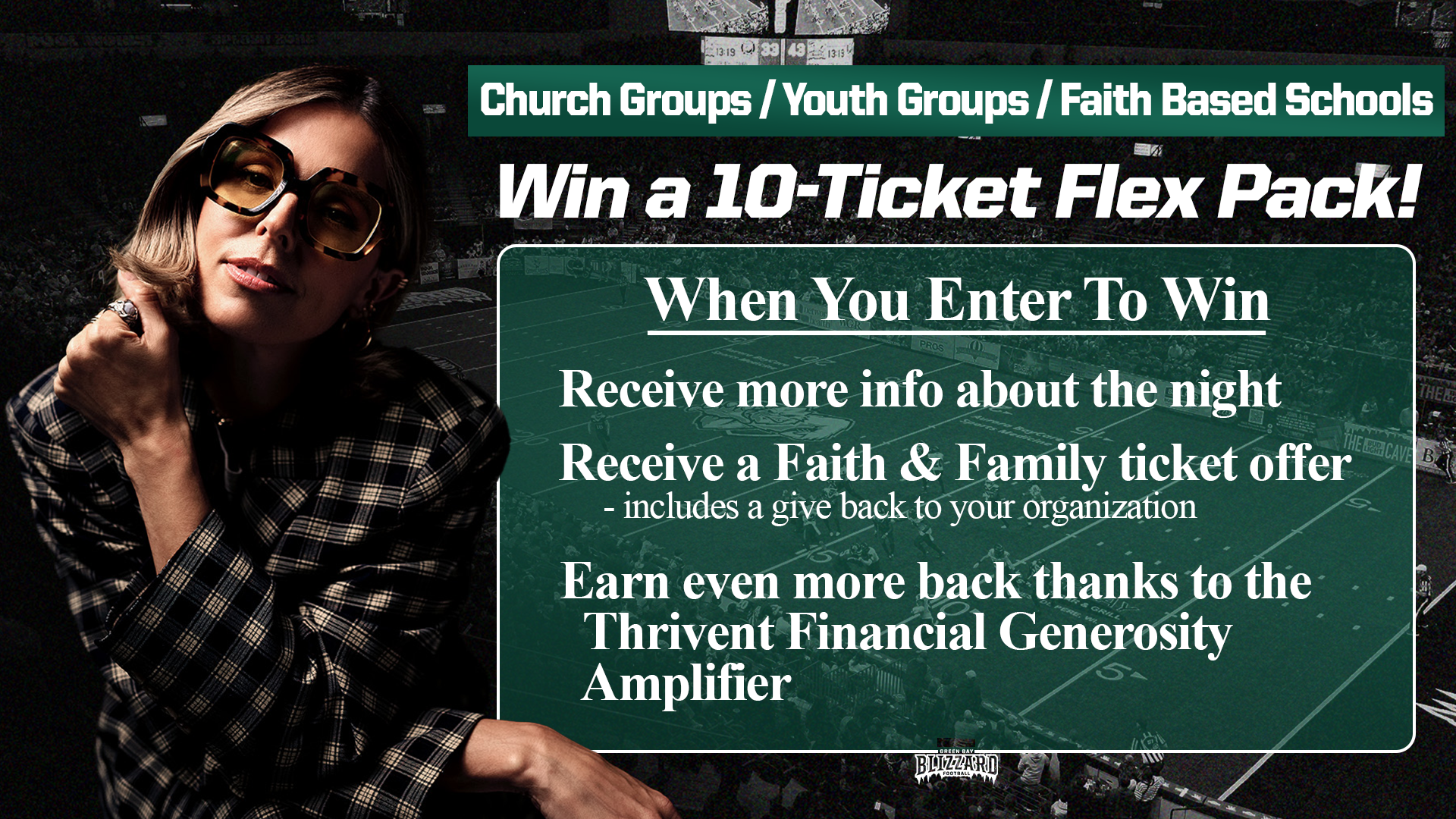 win a flex pack for signing up for more f&f info 2026