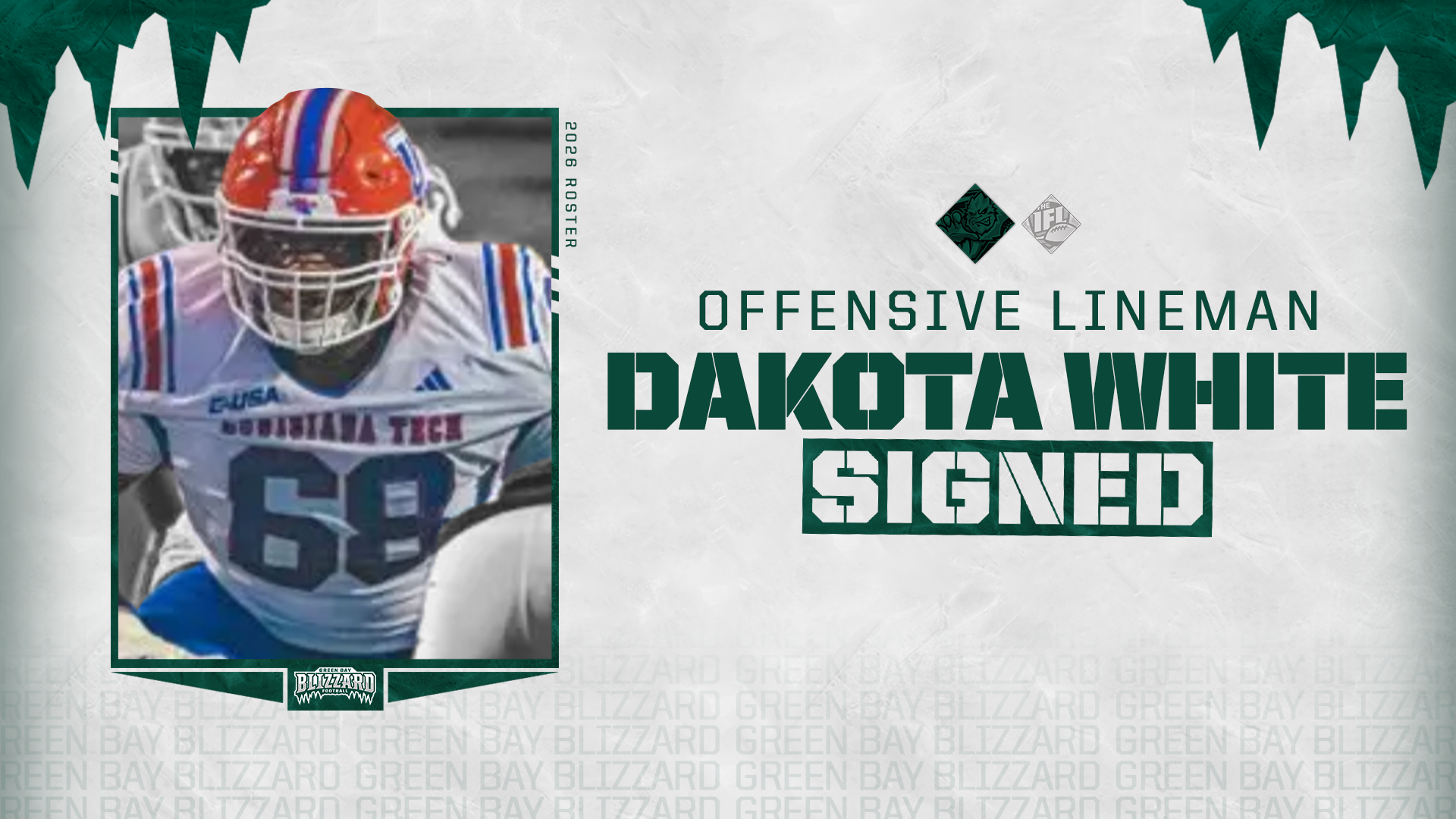 dakota white 2026 signing 1920x1080