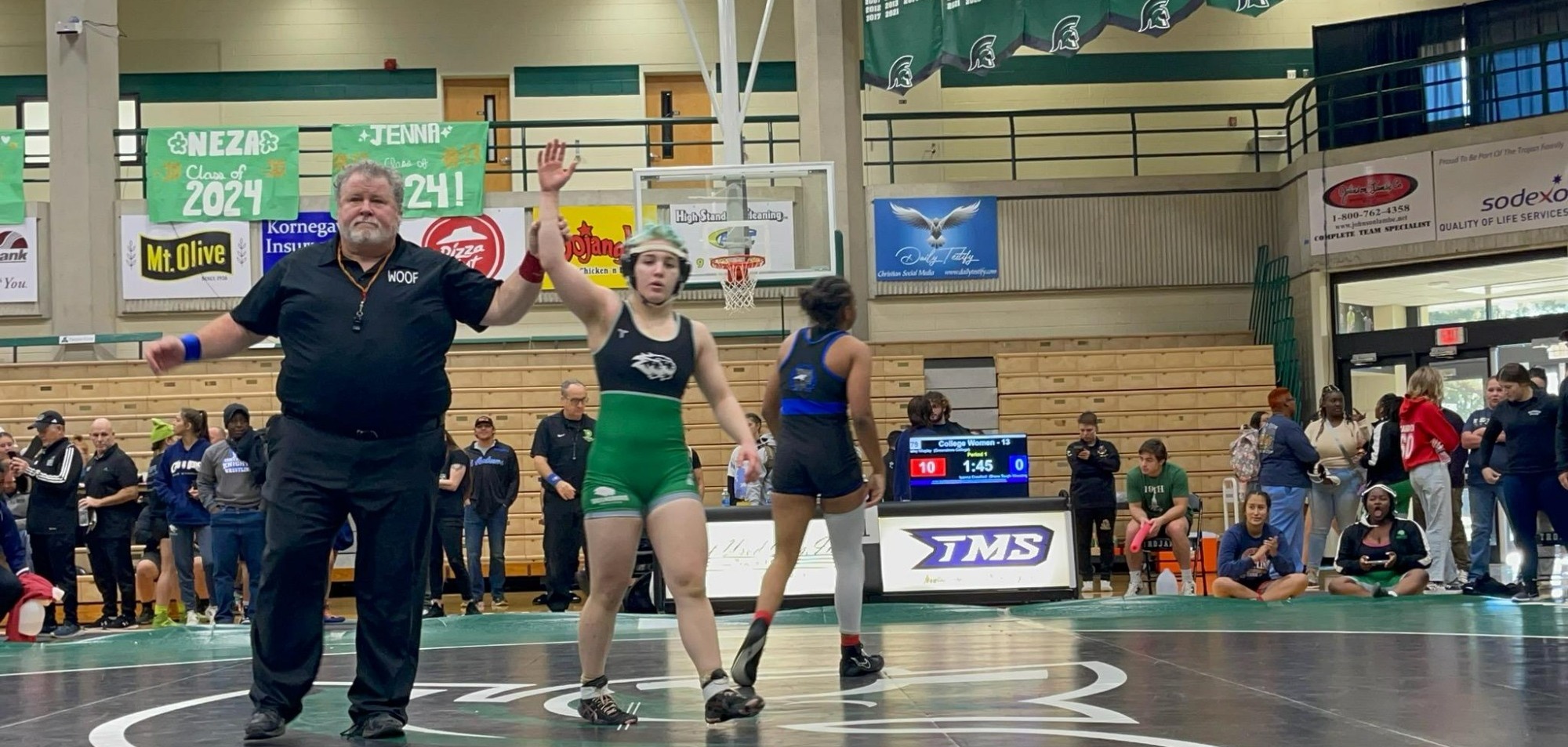 Hailie Misplay 202324 Women's Wrestling Greensboro College Athletics