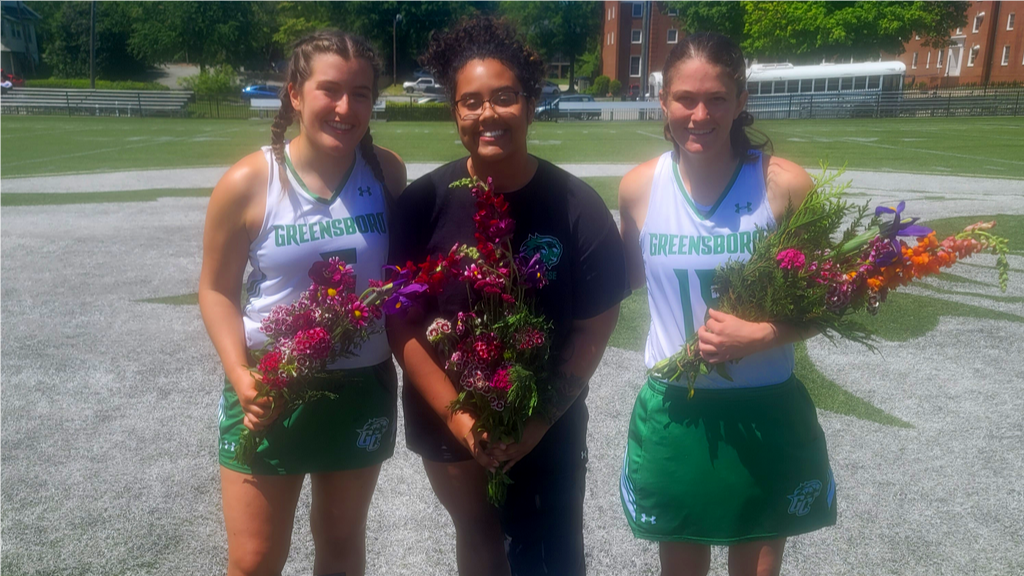 Women's Lacrosse honors Seniors before game with NC Wesleyan