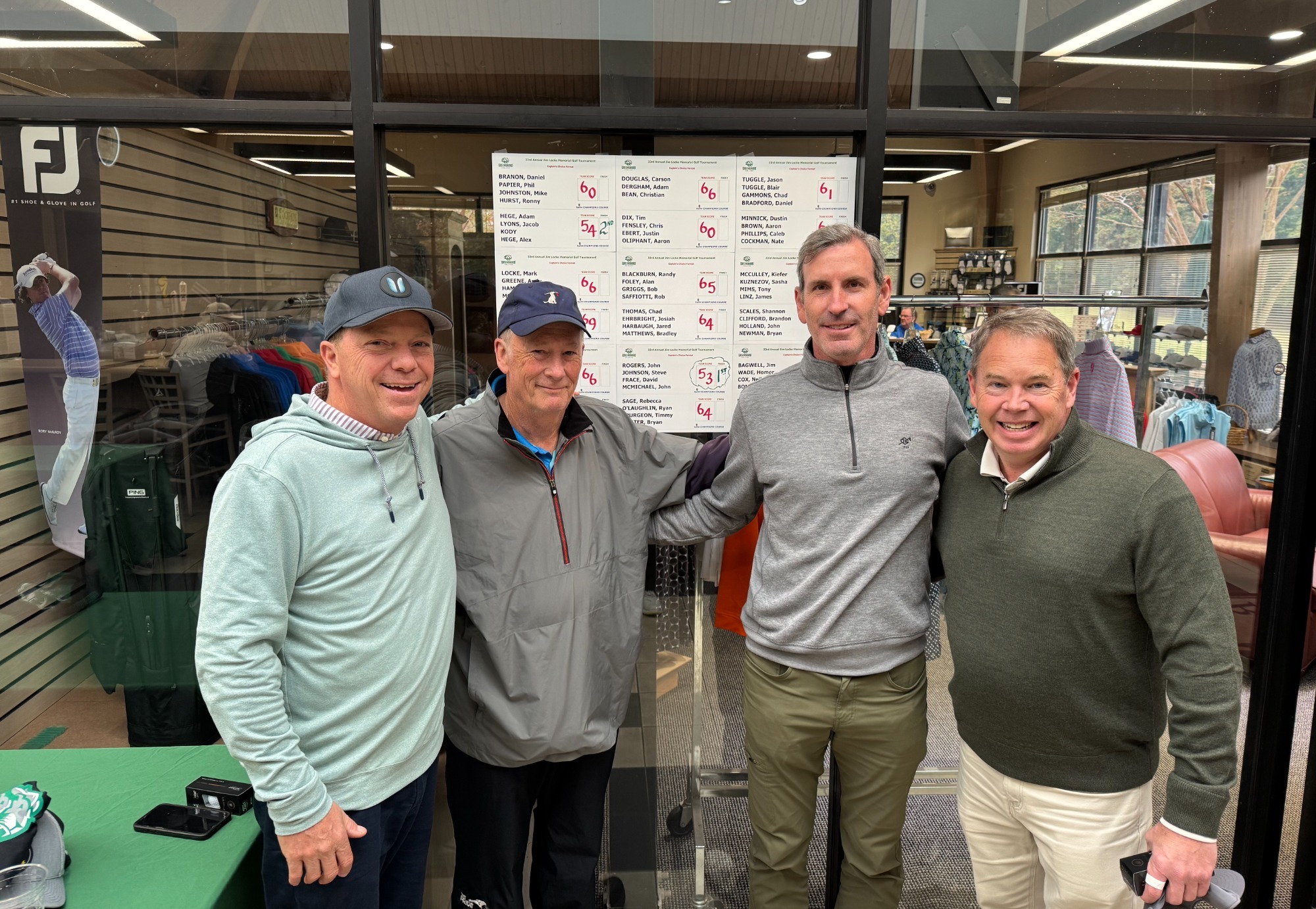 Golf Tournament Winners 2025
