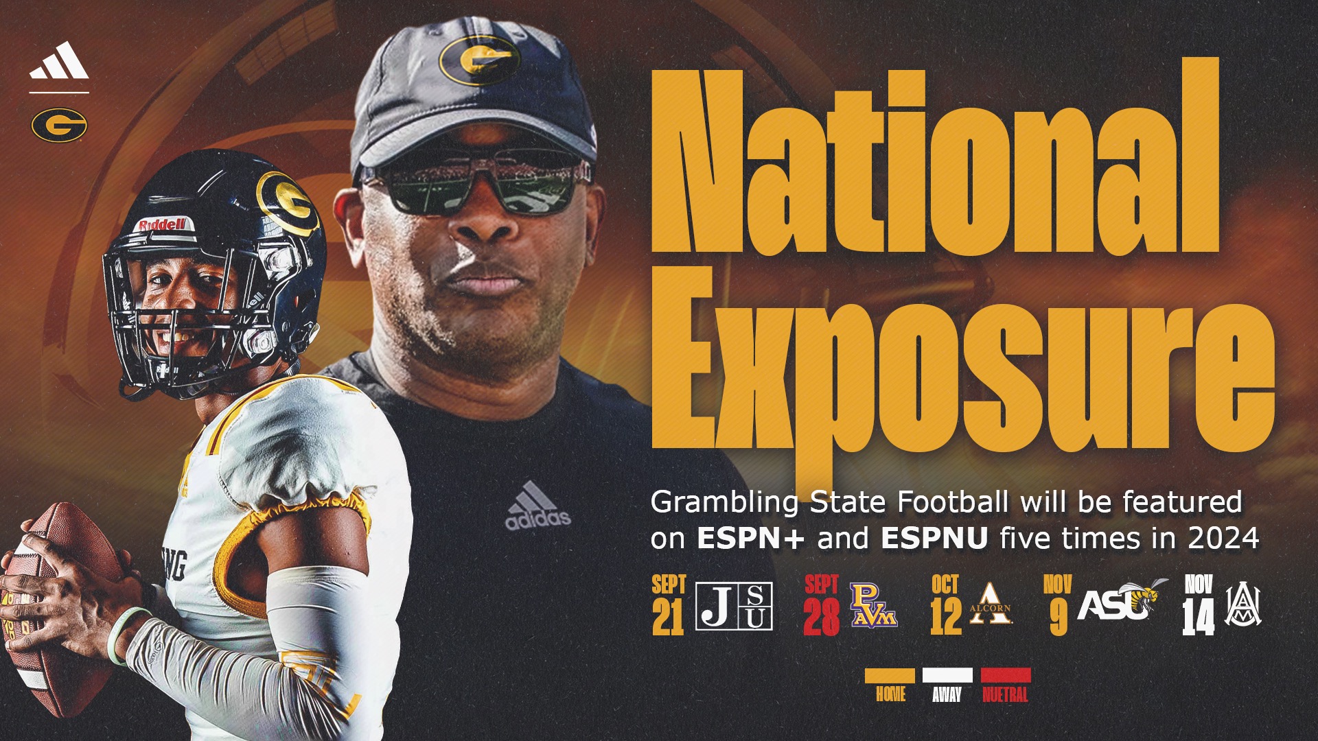 2024 Football Schedule Grambling State University Athletics 2024 Football Schedule Grambling State University Athletics