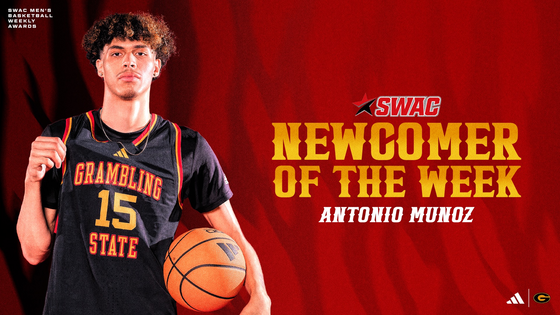 Antonio Munoz SWAC Newcomer of the Week 