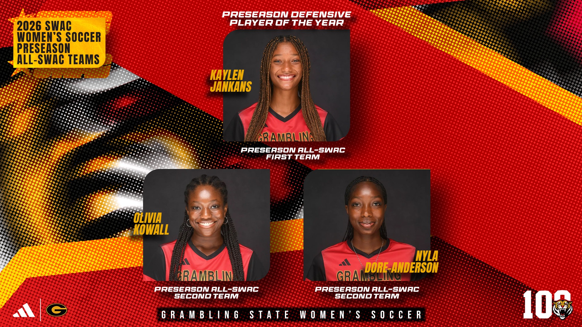 Preseason All SWAC Soccer 2026