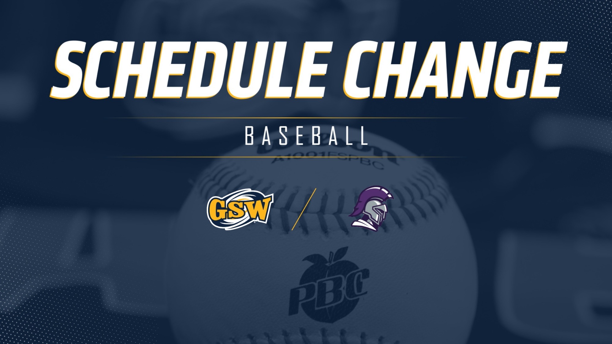 Schedule Change vs Trevecca 26