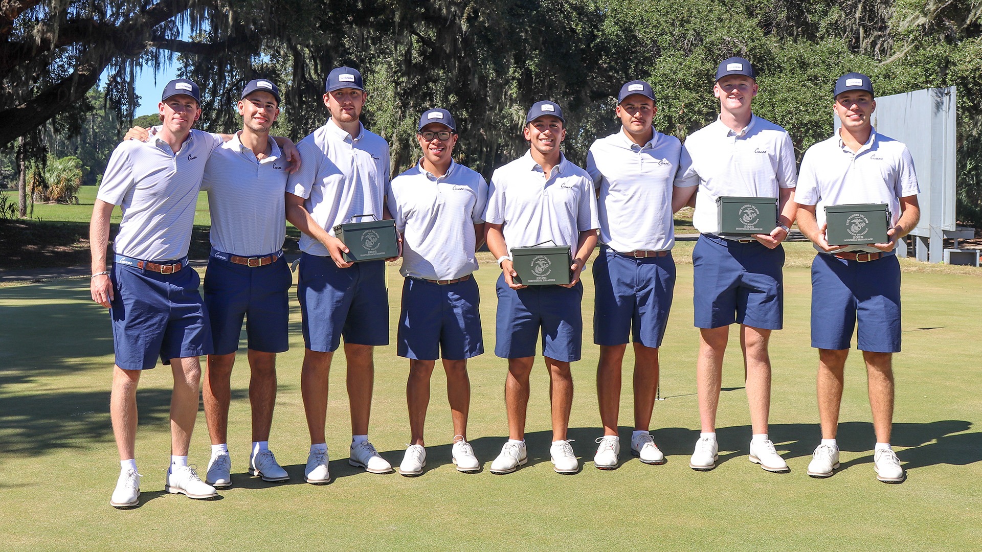 Team Championship Photo at Parris Island