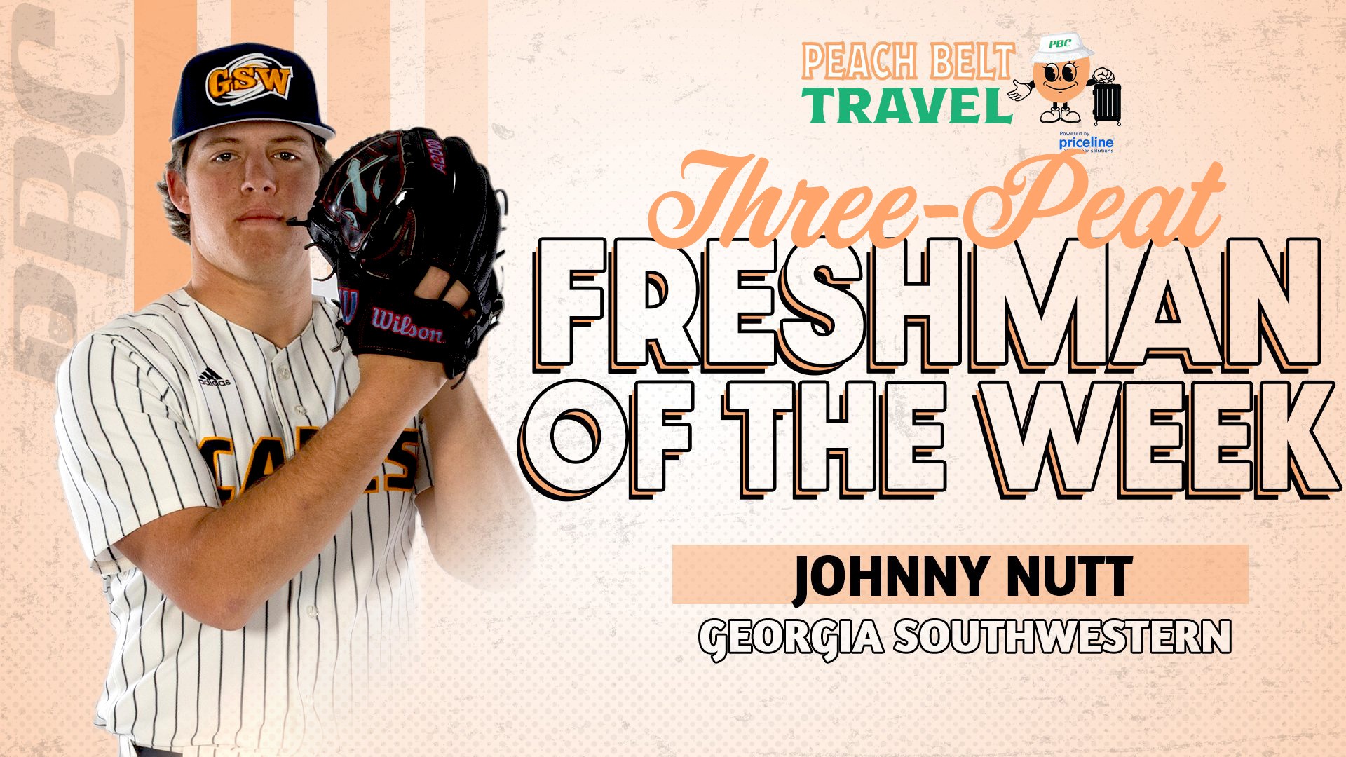 Nutt three-peat freshman of the week