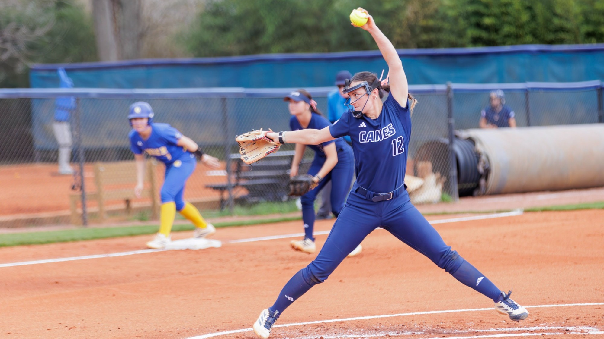 McCard side view pitching vs Lander