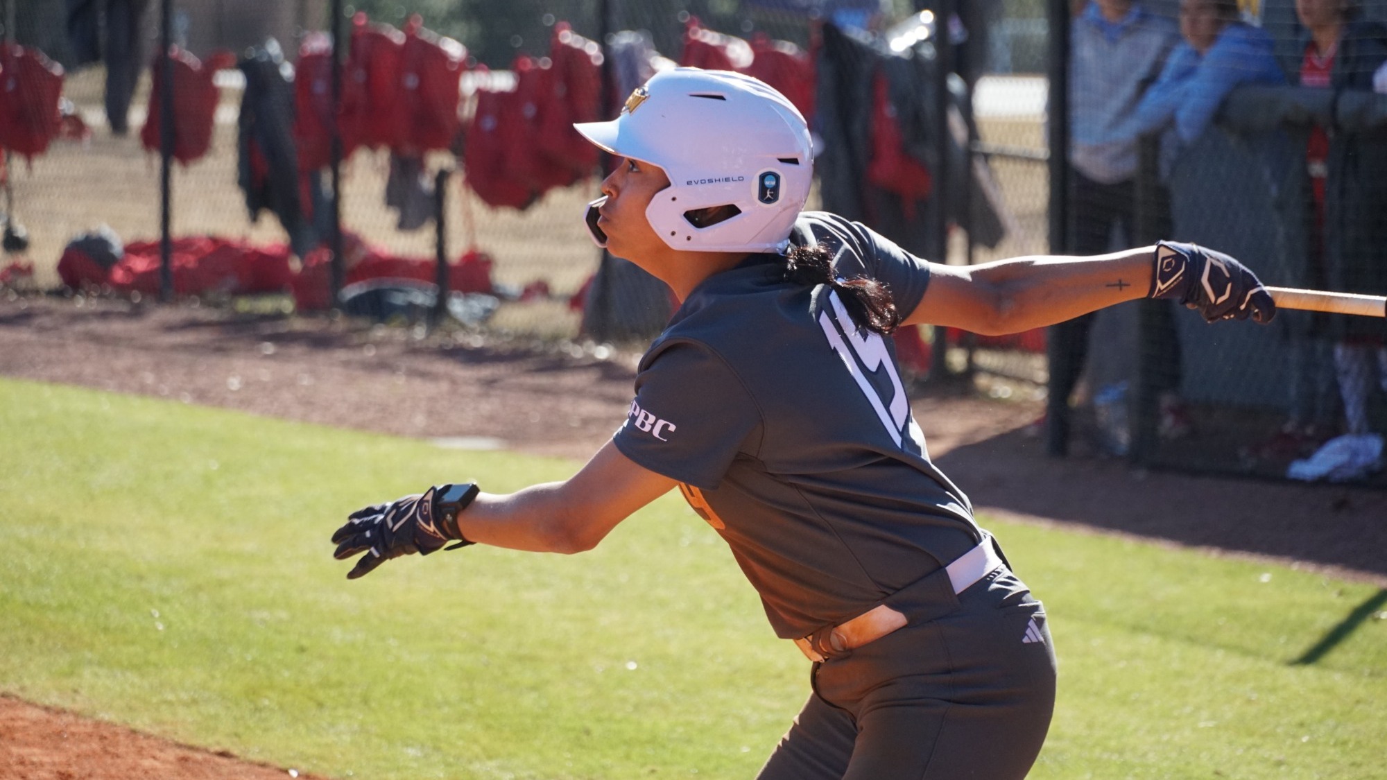 Banks swing follow through vs Florida Southern