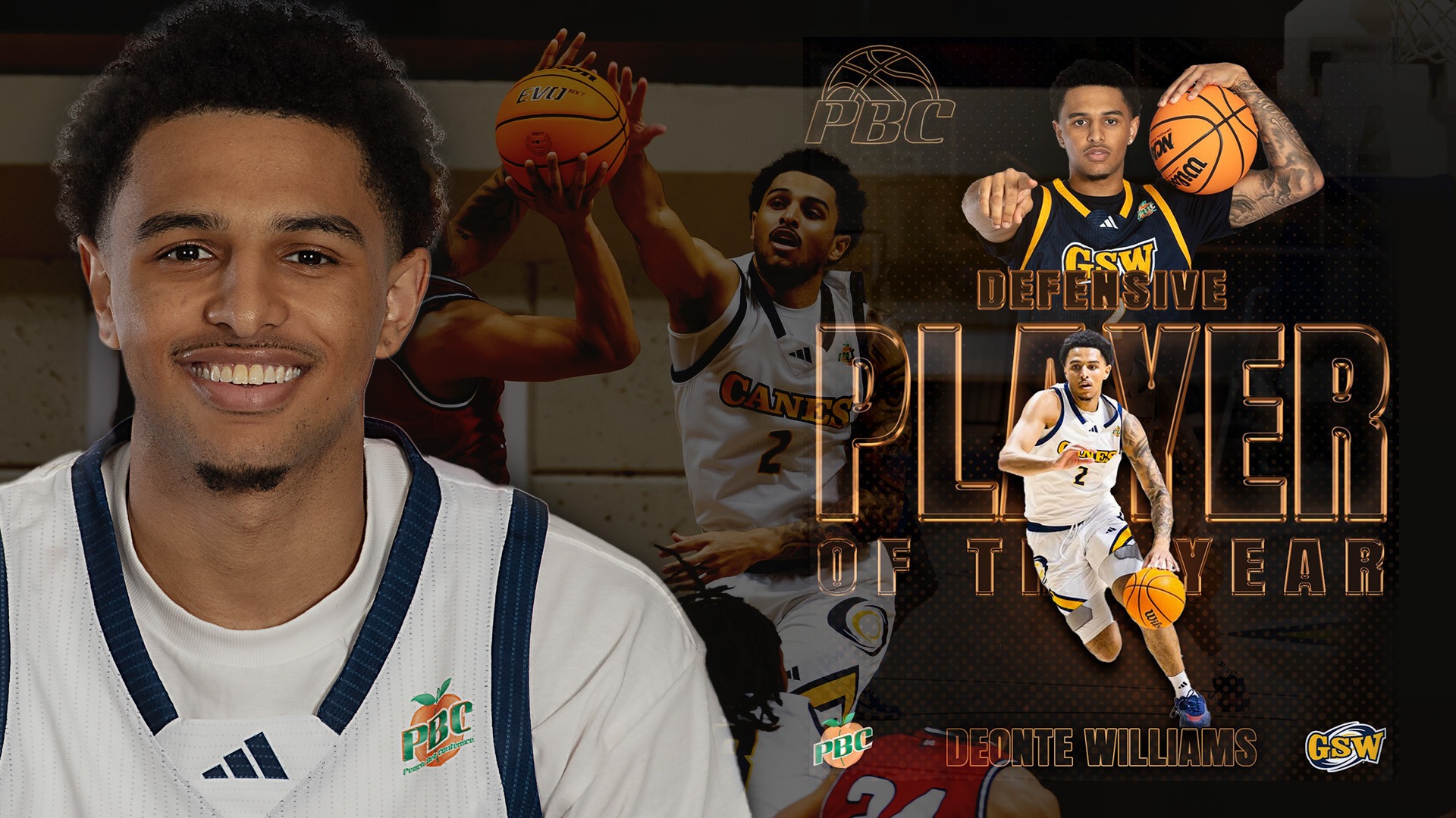 Deonte Williams PBC Defensive Player of the Year