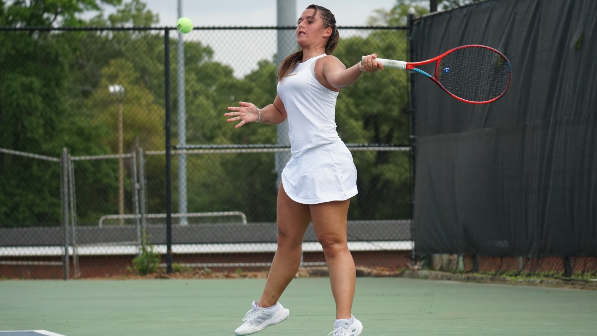 Sorrilha forehand against Augusta