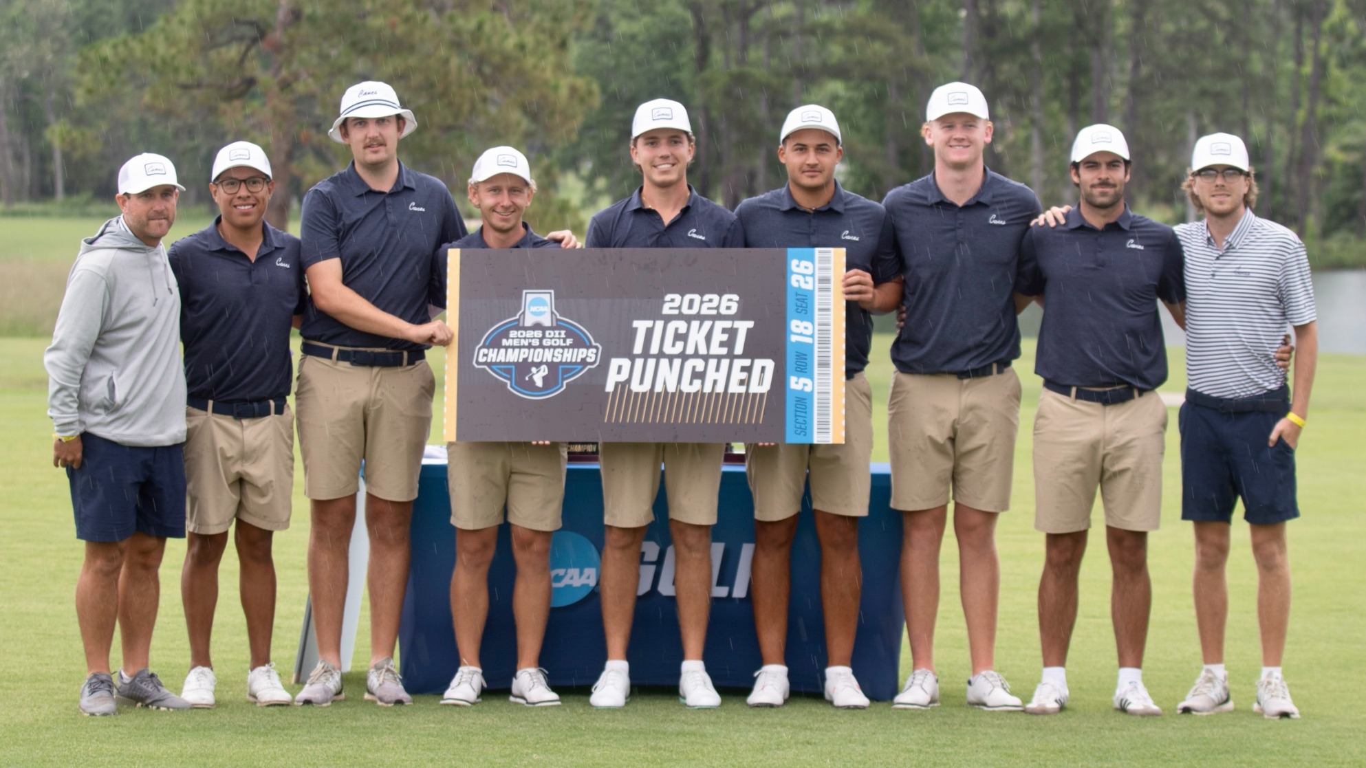 Mens Golf with NCAA Championship Ticket 2026