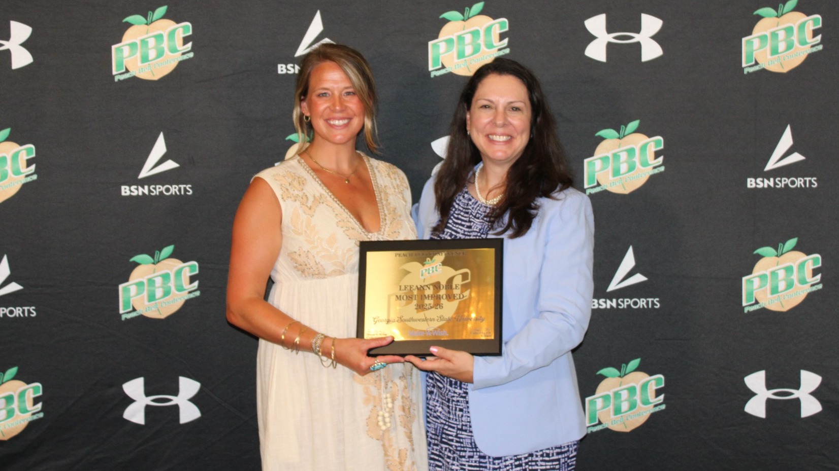 Downs with Most Improved Make a Wish Award
