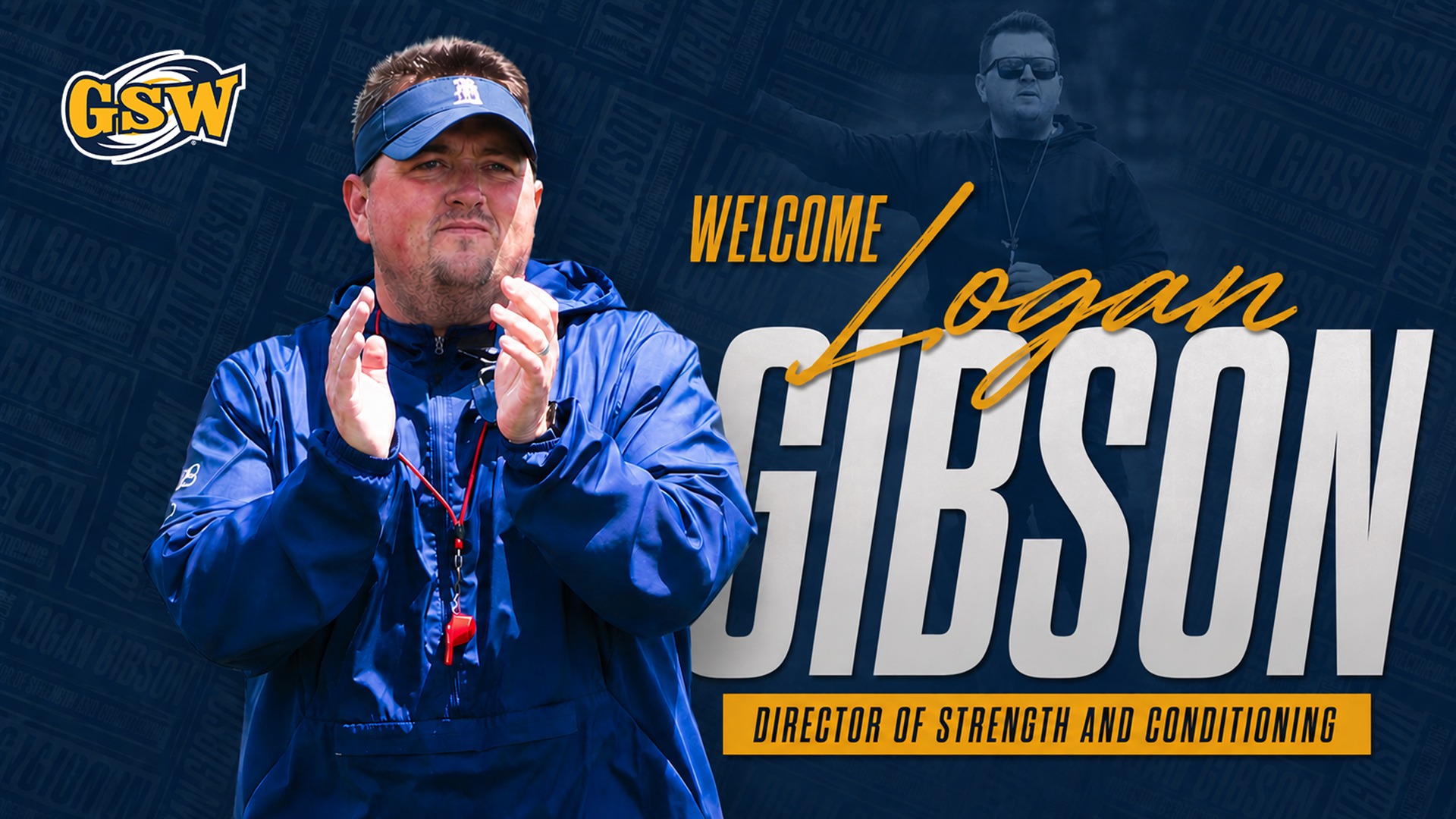 Logan Gibson Welcome Director of Strength and Conditioning 