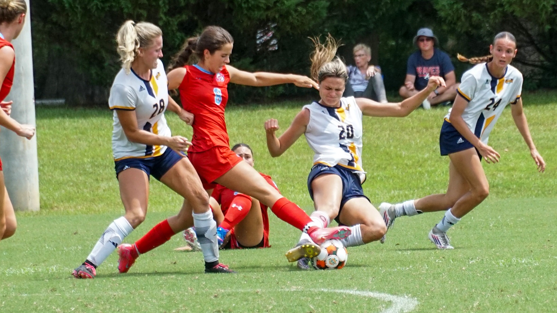 Kira Wilson Slide Tackle vs Florida Southern