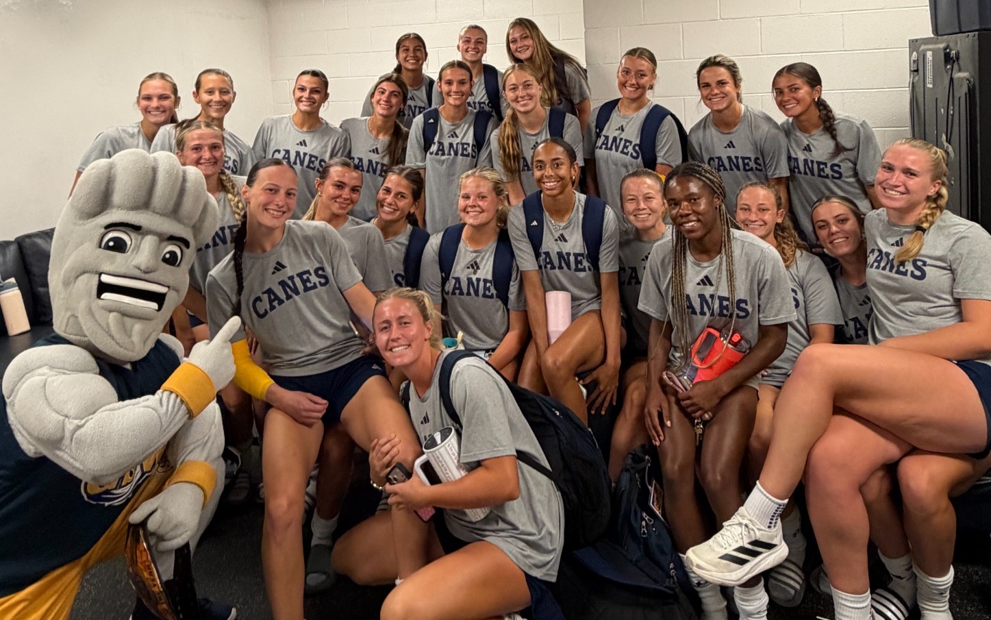 Womens Soccer with Hannah Garrett after GK of Week