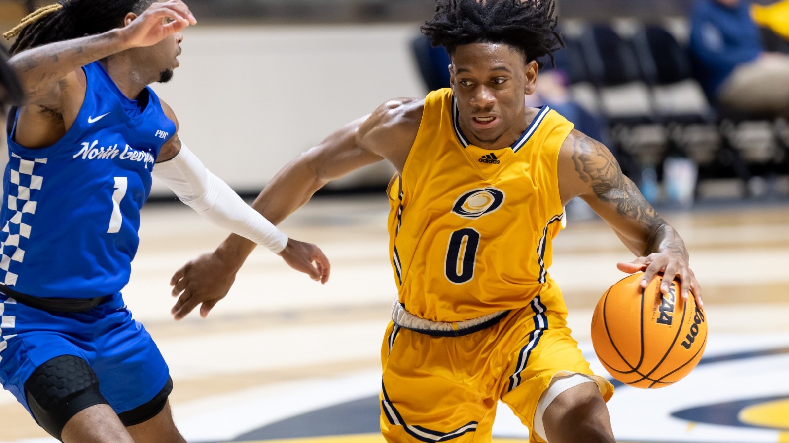 Freeman driving on UNG
