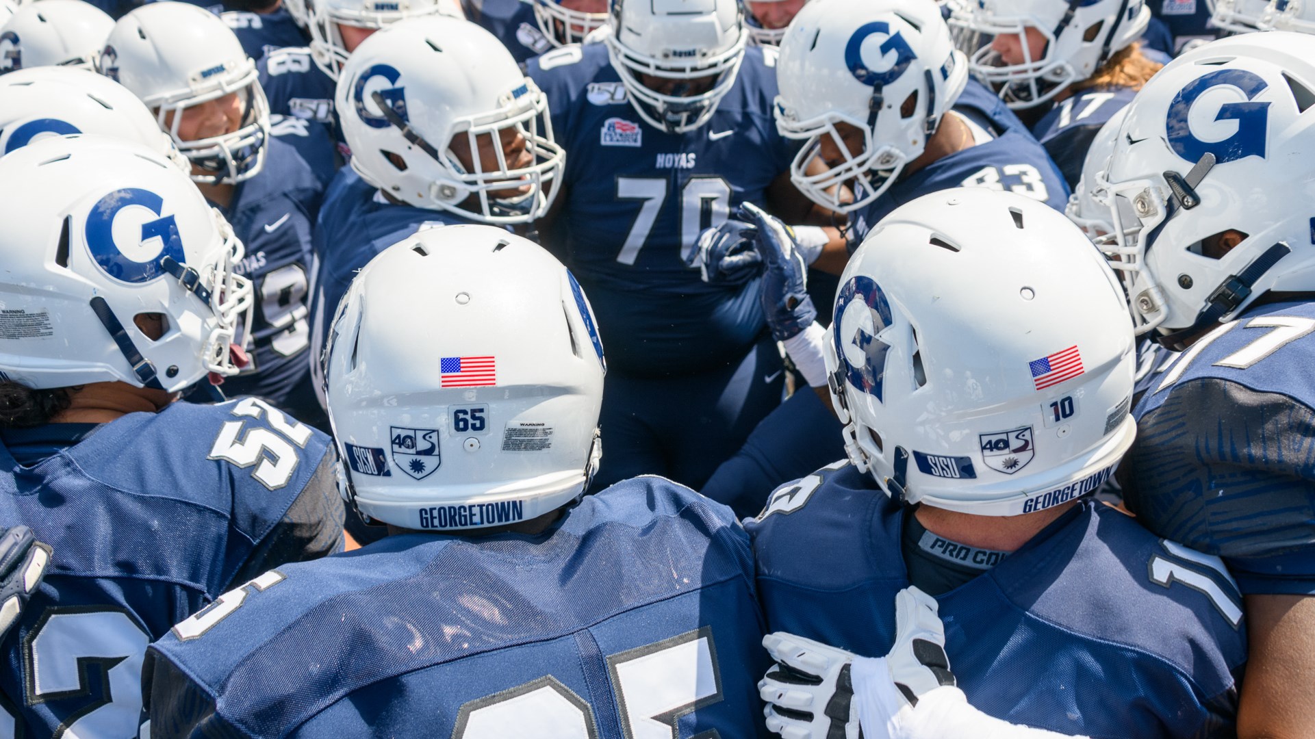 2021 Fall Football Schedule Released - Georgetown University Athletics