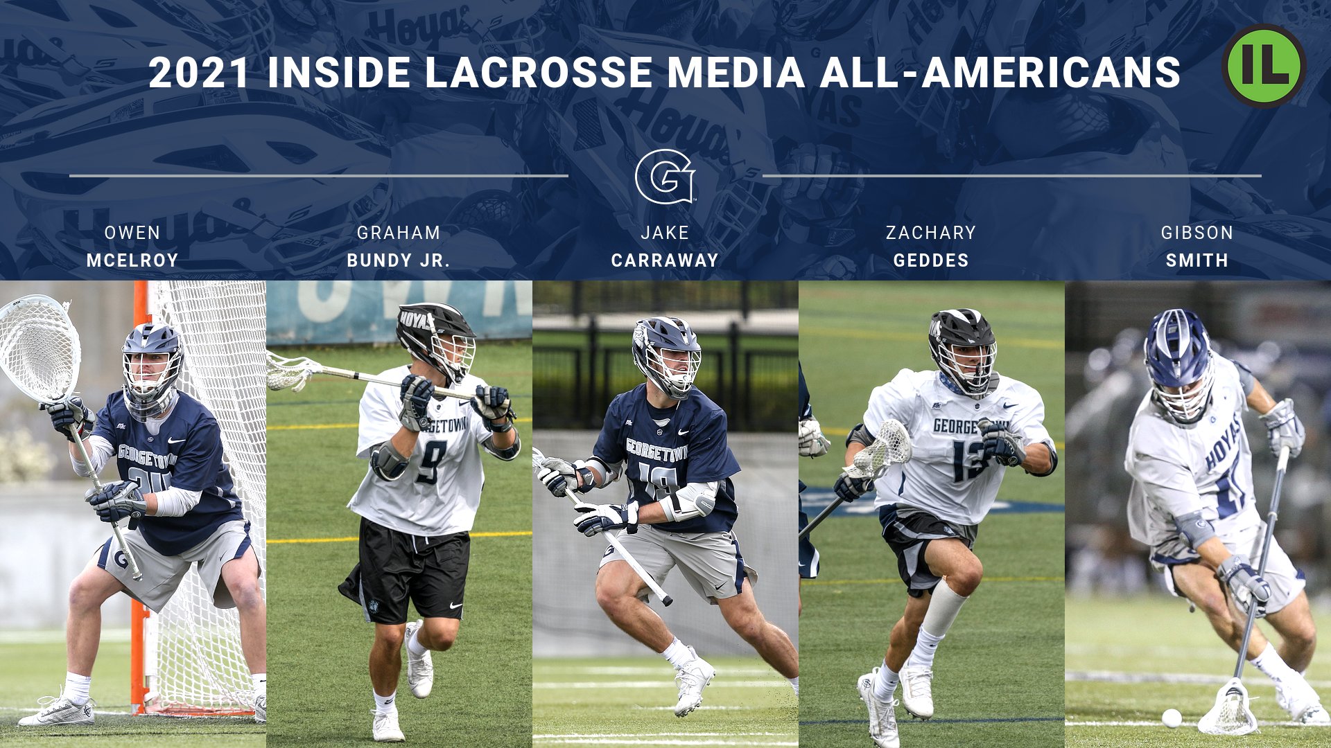 Five Hoyas Named Inside Lacrosse Media AllAmericans