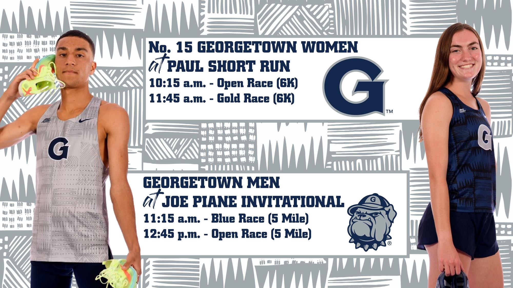 Hoyas Split Sites No. 15 Women Compete at Paul Short, Men at Joe Piane