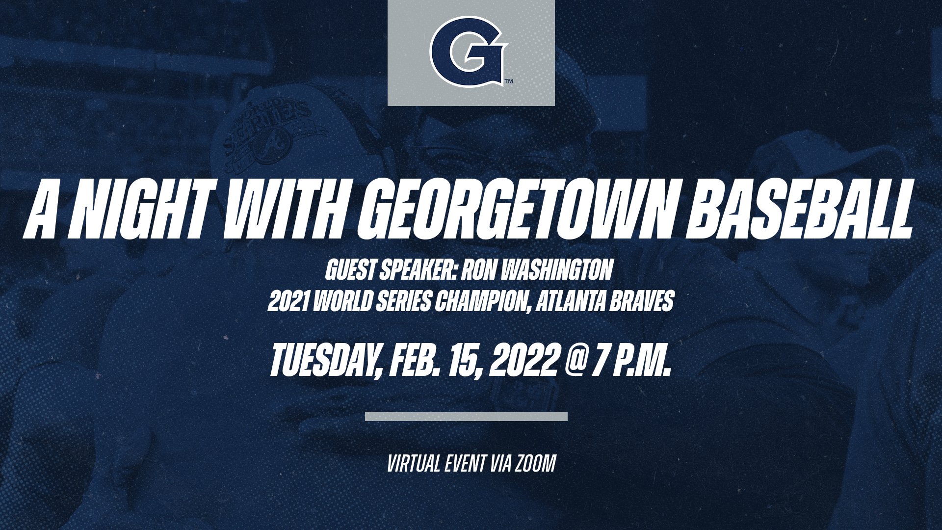 Atlanta Braves’ Ron Washington to Headline “A Night with