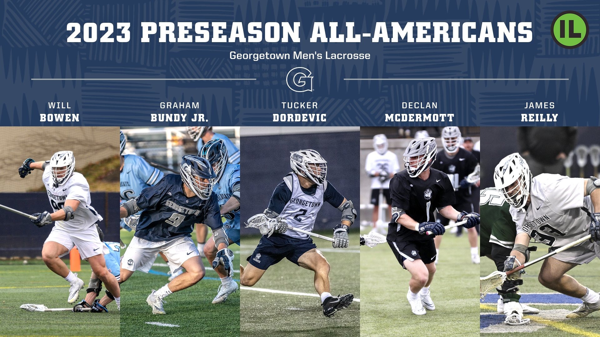Five Hoyas Named Inside Lacrosse Preseason Media AllAmericans