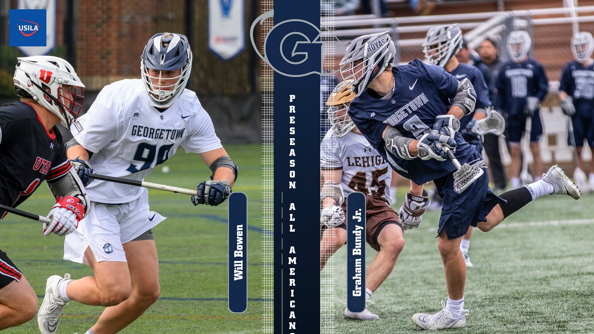 Bowen, Bundy Jr. Named USILA Preseason AllAmericans University Athletics