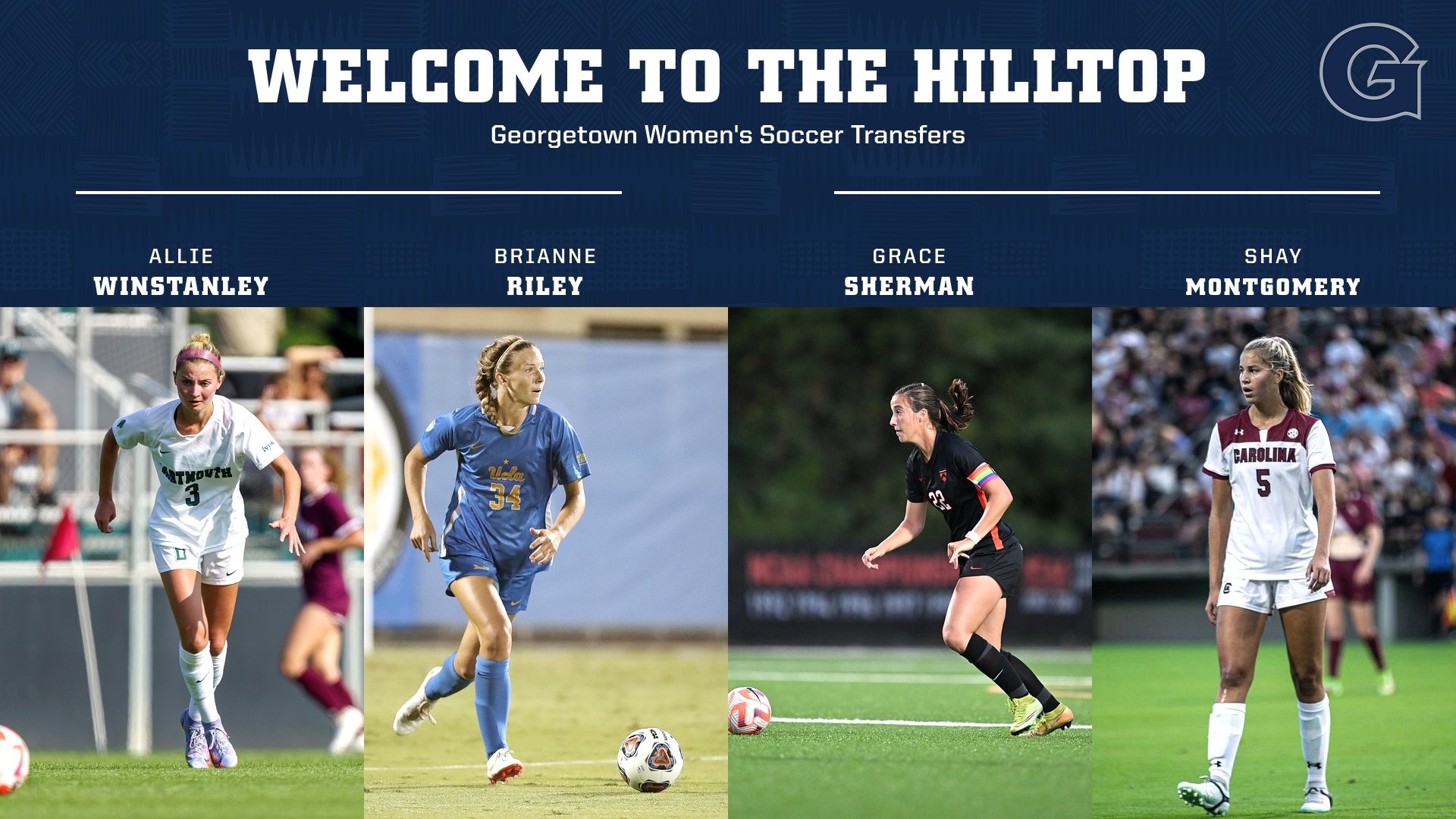 Women’s Soccer Four Transfers to the Hilltop for 2023 Season