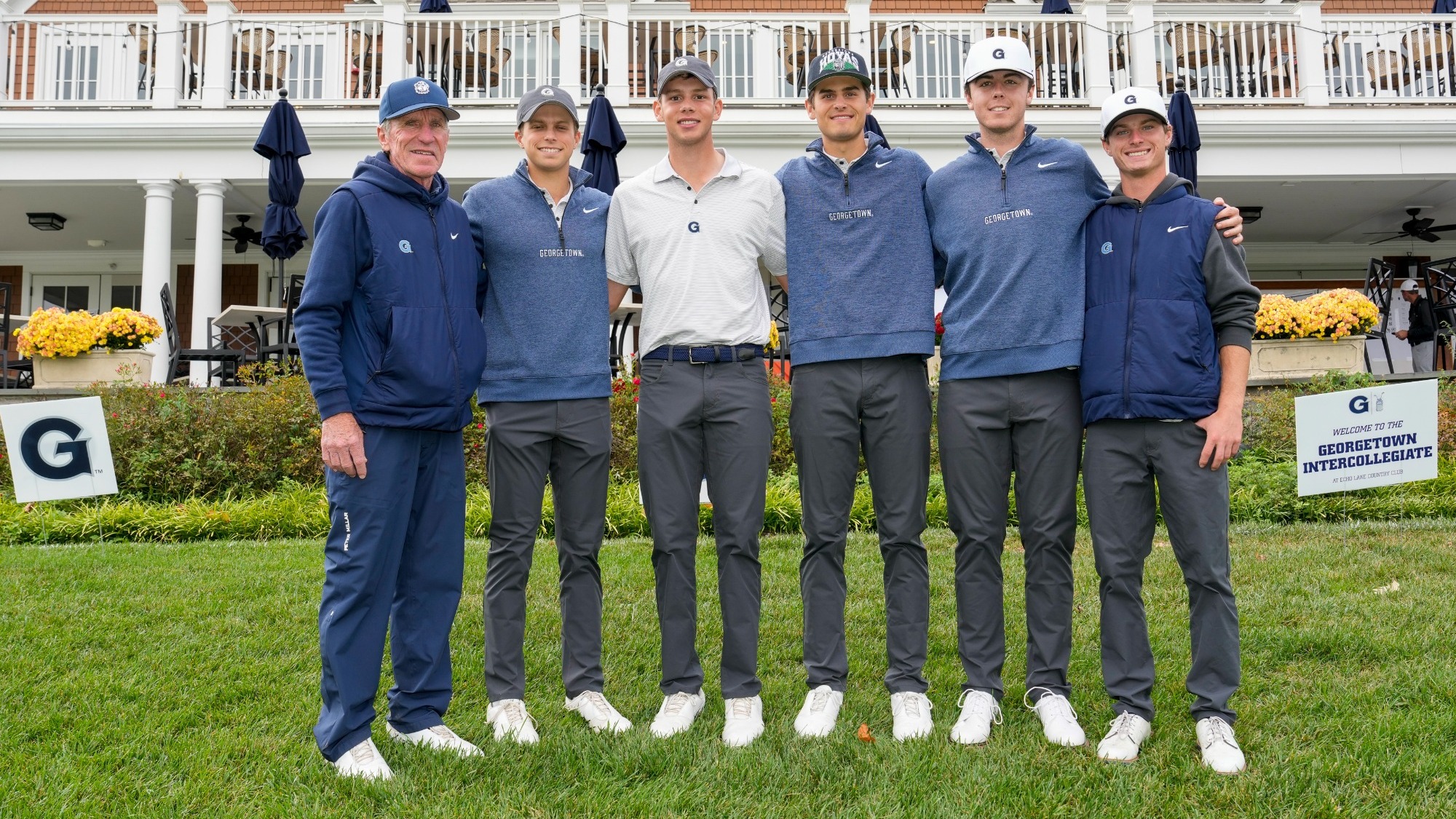 Georgetown Intercollegiate golf.Echo Lake Country Club, Westfield, NJOctober 14, 2025  (Photo by Porter Binks) 