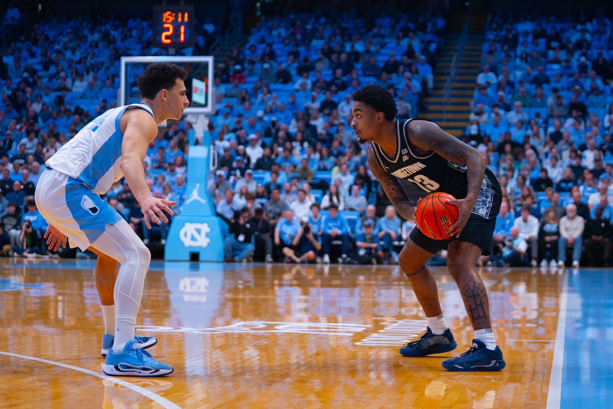 Georgetown MBB at North Carolina
December 7, 2025
Smith Center
Chapel Hill, N.C.