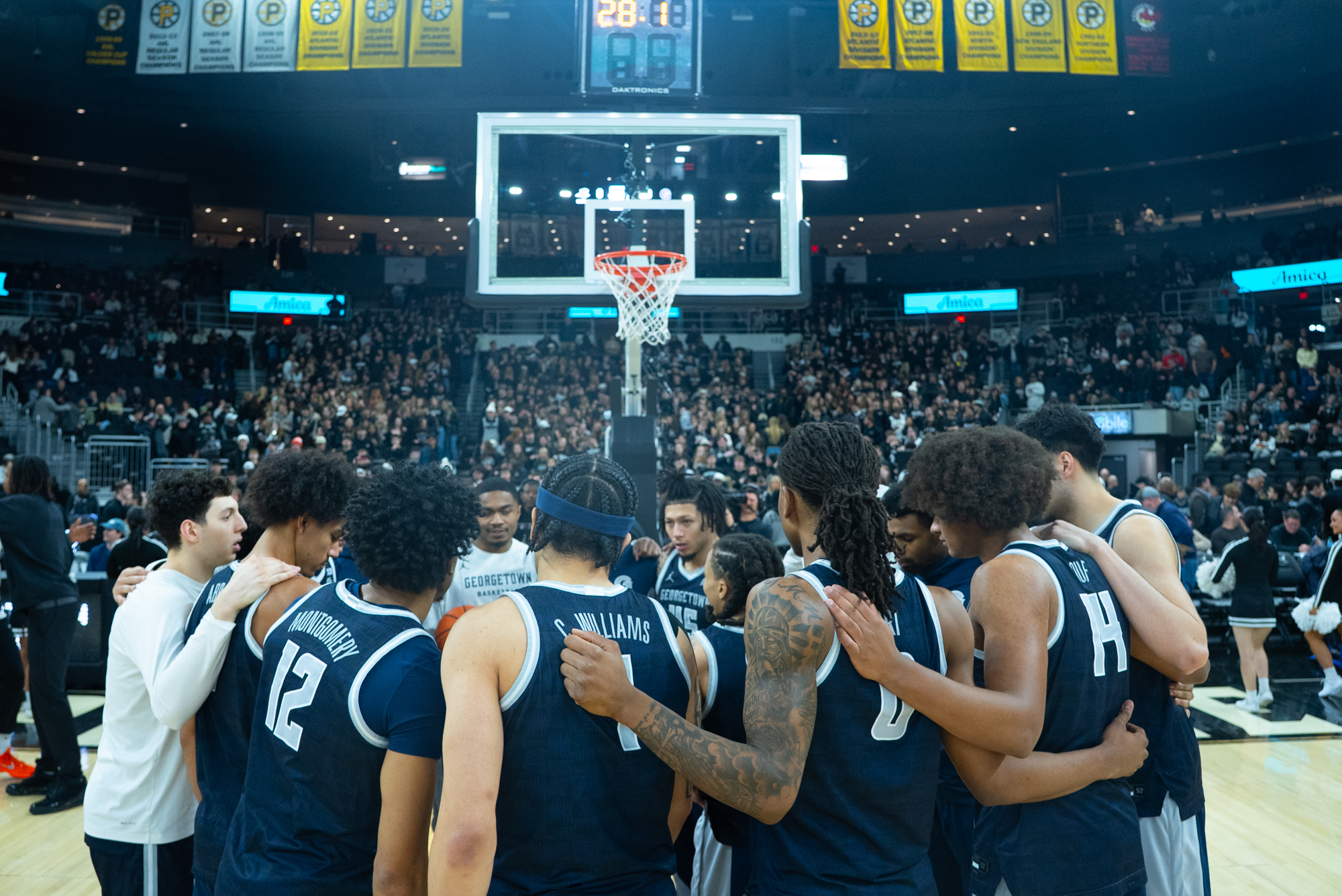 Georgetown Men's Basketball at Providence
January 24, 2026
Amica Mutual Pavilion
Providence, R.I.