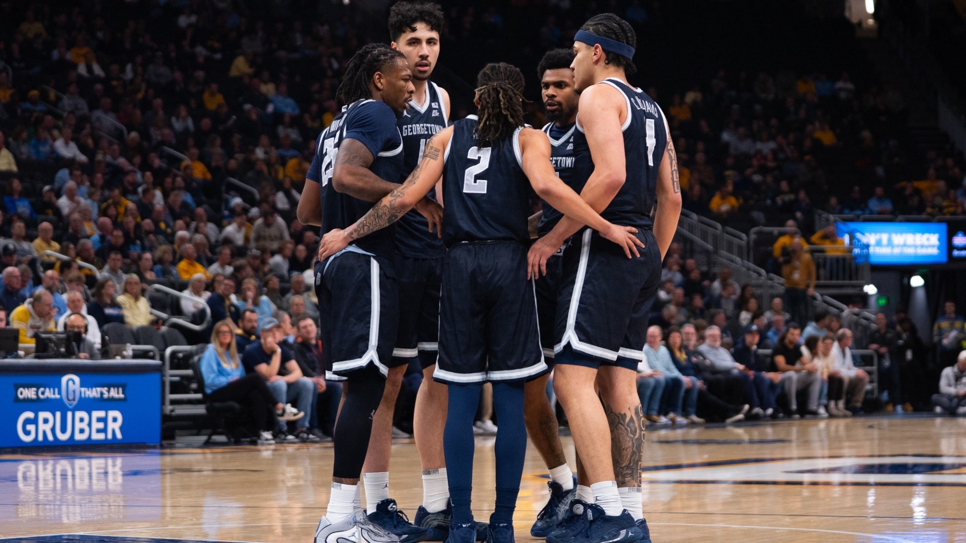 Huddle Shot - at Marquette
