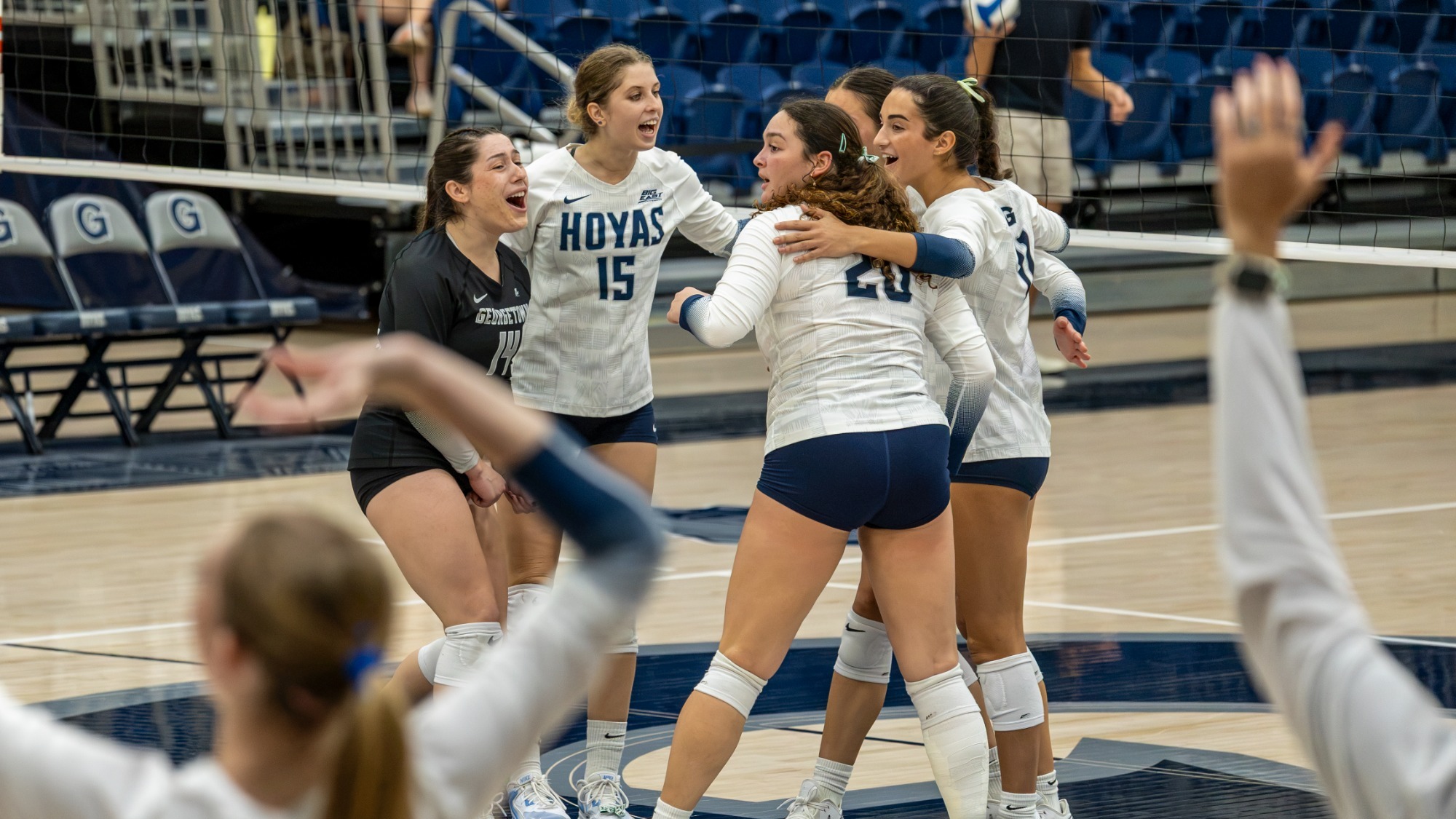 Georgetown Volleyball vs UConn 