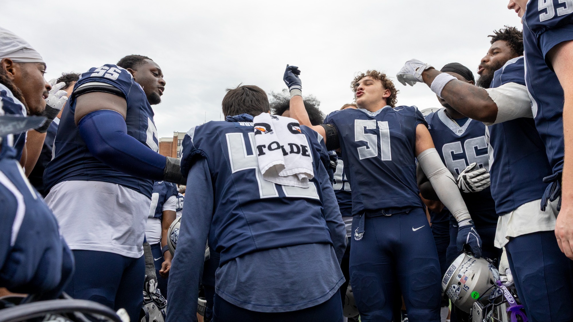 Football vs Bucknell Team