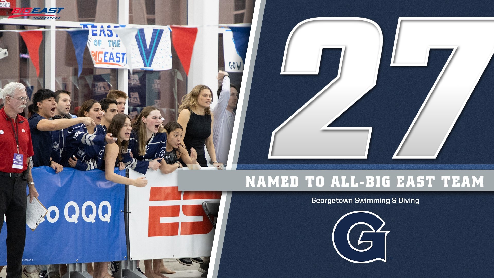 swim all-BIG EAST
