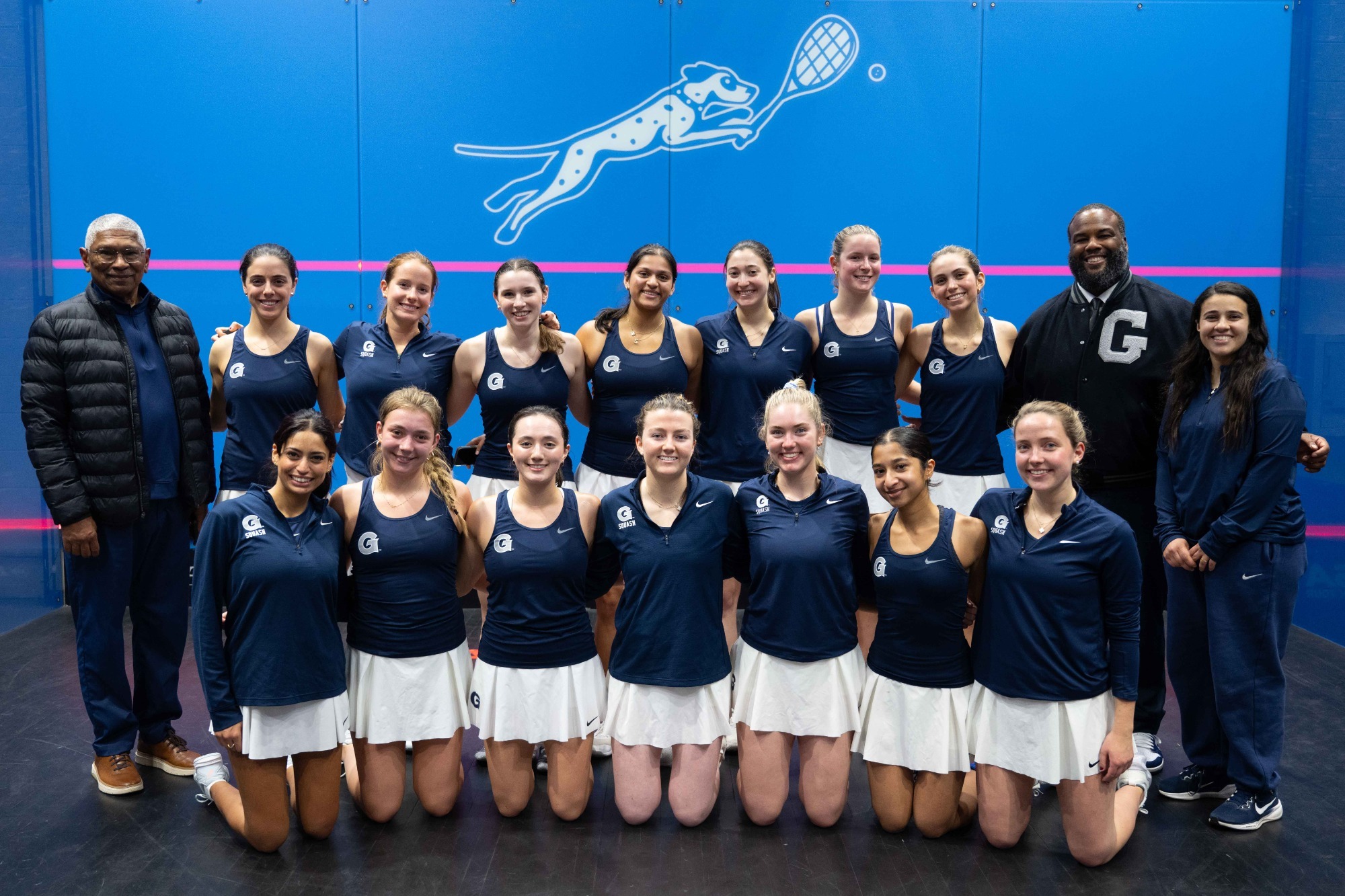 2025-26 Georgetown Squash Team