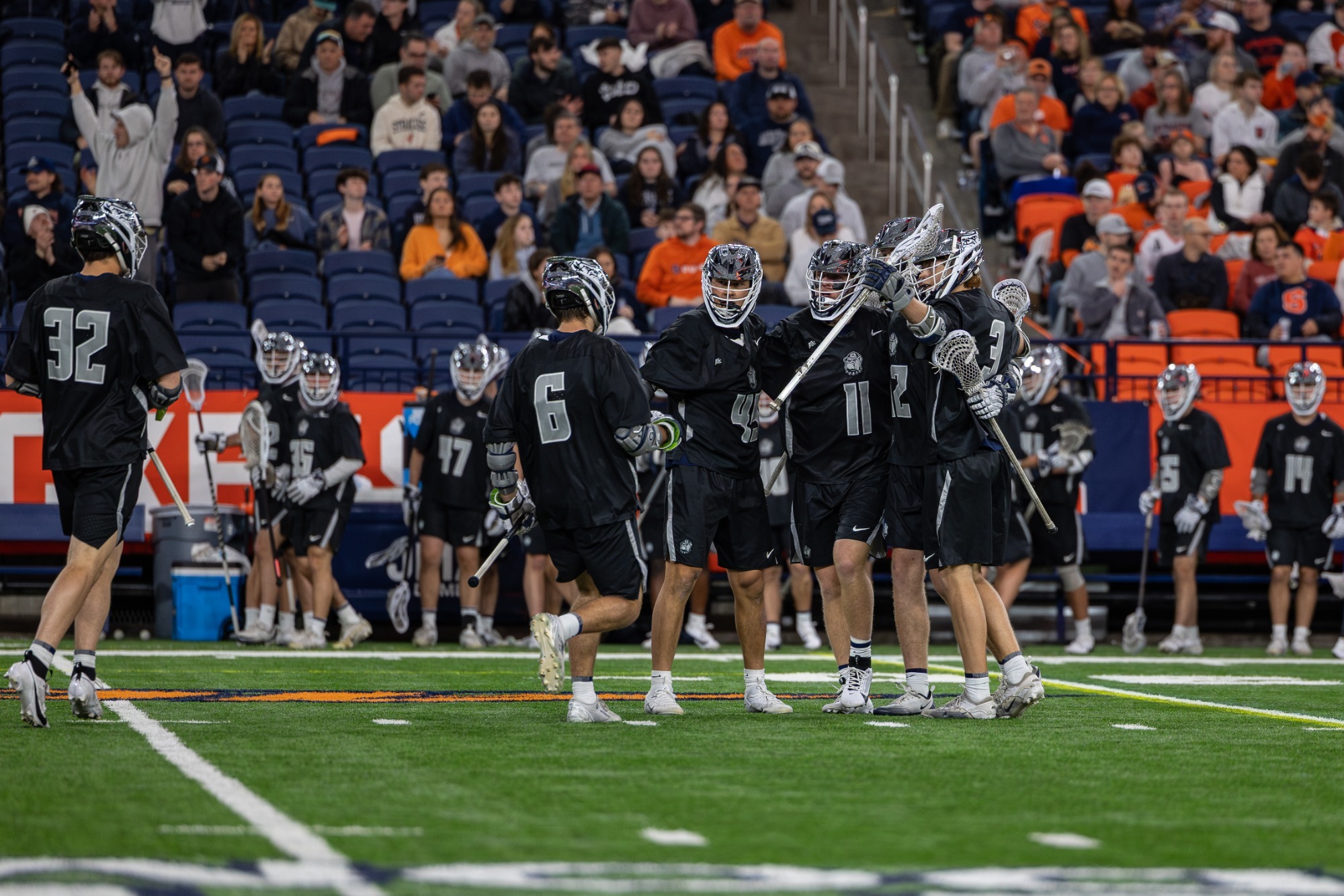 Men's Lacrosse Action