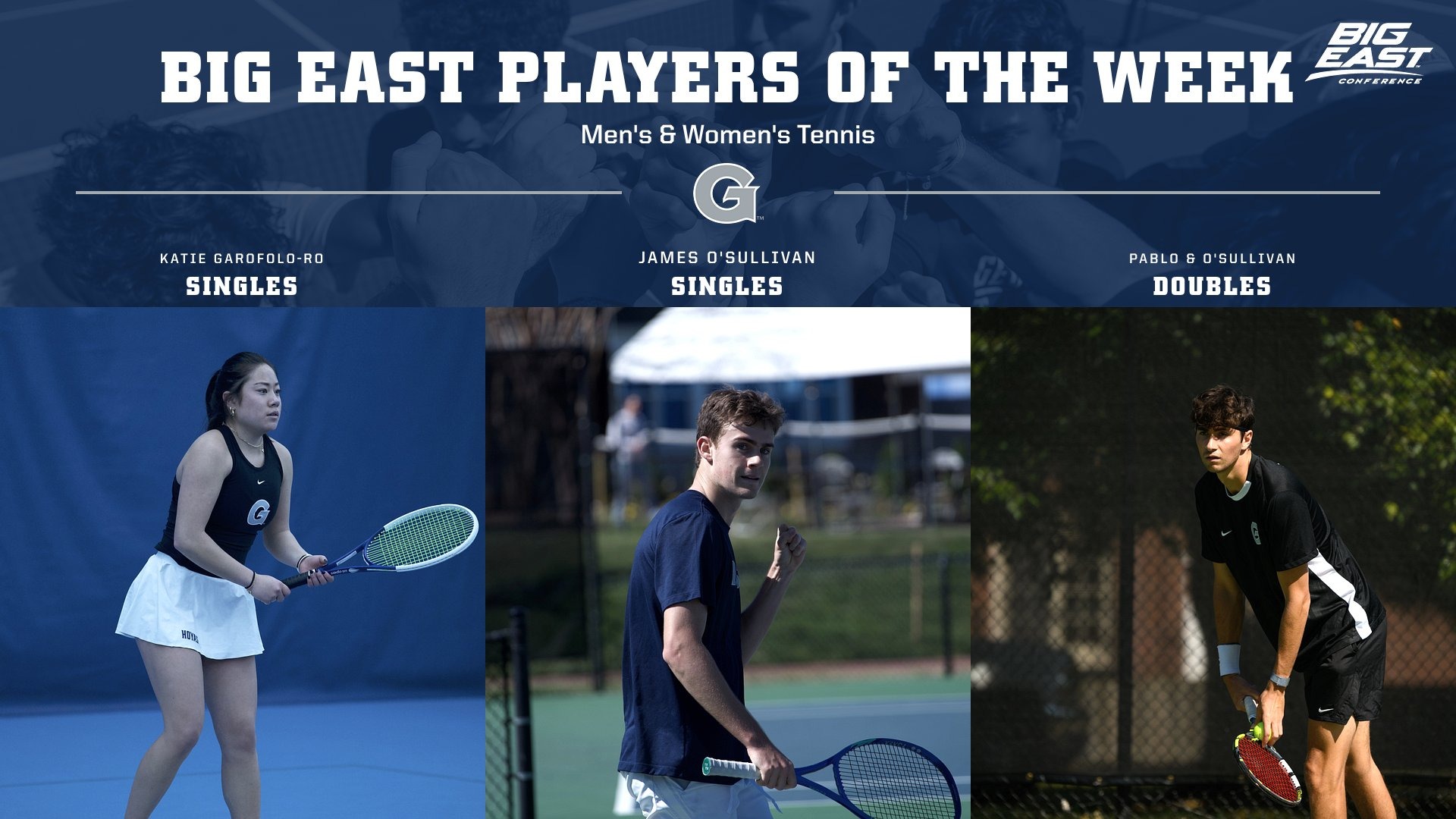 BIG EAST Tennis Weekly